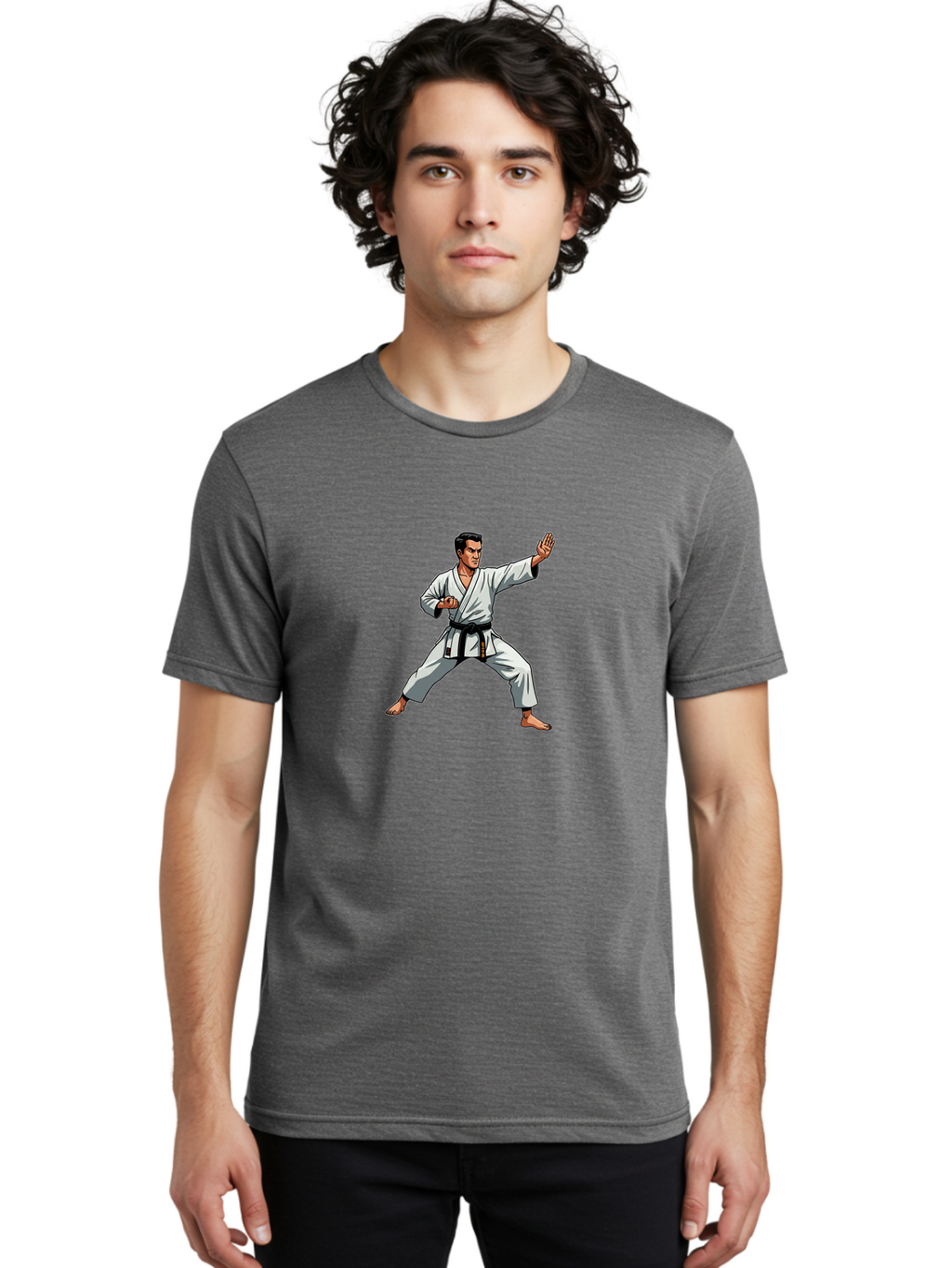 Karate-Man-1 Men'S Graphic Tee, 100% Cotton, Comfortable Casual Summer Wear, Machine Washable, Vintage Camera, Old Camera, Antique Camera, Black Camera, Classic Photography, Photography Equipment, Nostalgic Device, Film Camera, Camera Art Bag630