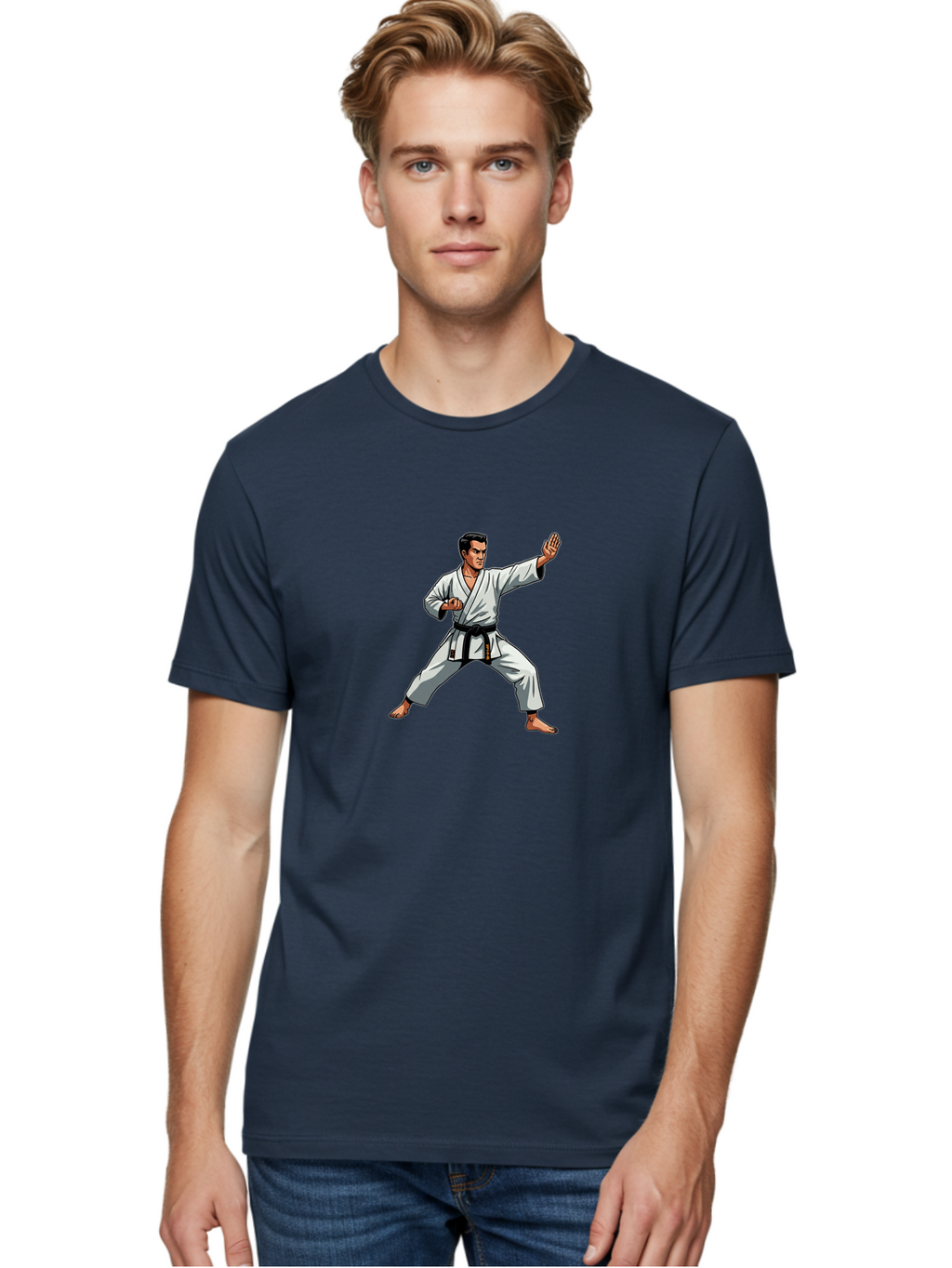 Karate-Man-1 Men'S Graphic Tee, 100% Cotton, Comfortable Casual Summer Wear, Machine Washable, Vintage Camera, Old Camera, Antique Camera, Black Camera, Classic Photography, Photography Equipment, Nostalgic Device, Film Camera, Camera Art Bag630