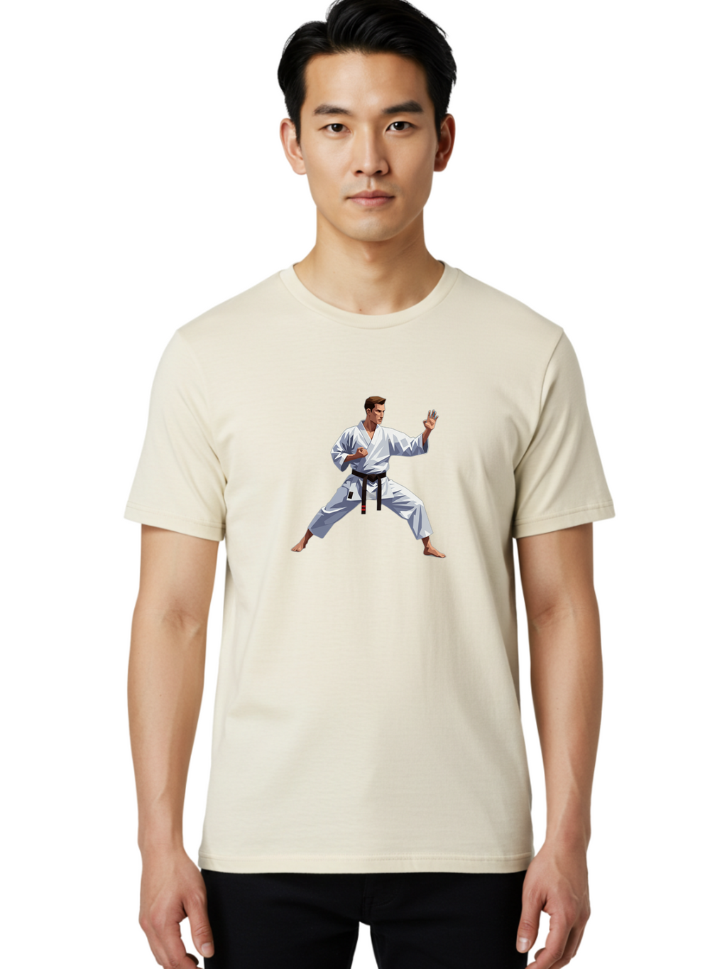 Karate-Man Men'S Graphic Tee, 100% Cotton, Comfortable Casual Summer Wear, Machine Washable, Vintage Camera, Old Camera, Antique Camera, Black Camera, Classic Photography, Photography Equipment, Nostalgic Device, Film Camera, Camera Art Bag631