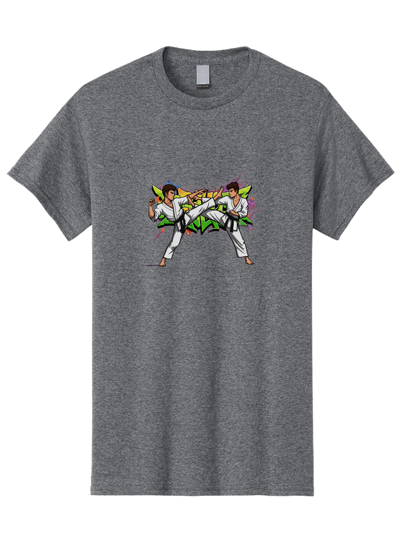 Karate-Sparring Men'S Graphic Tee, 100% Cotton, Comfortable Casual Summer Wear, Machine Washable, Vintage Camera, Old Camera, Antique Camera, Black Camera, Classic Photography, Photography Equipment, Nostalgic Device, Film Camera, Camera Art Bag634