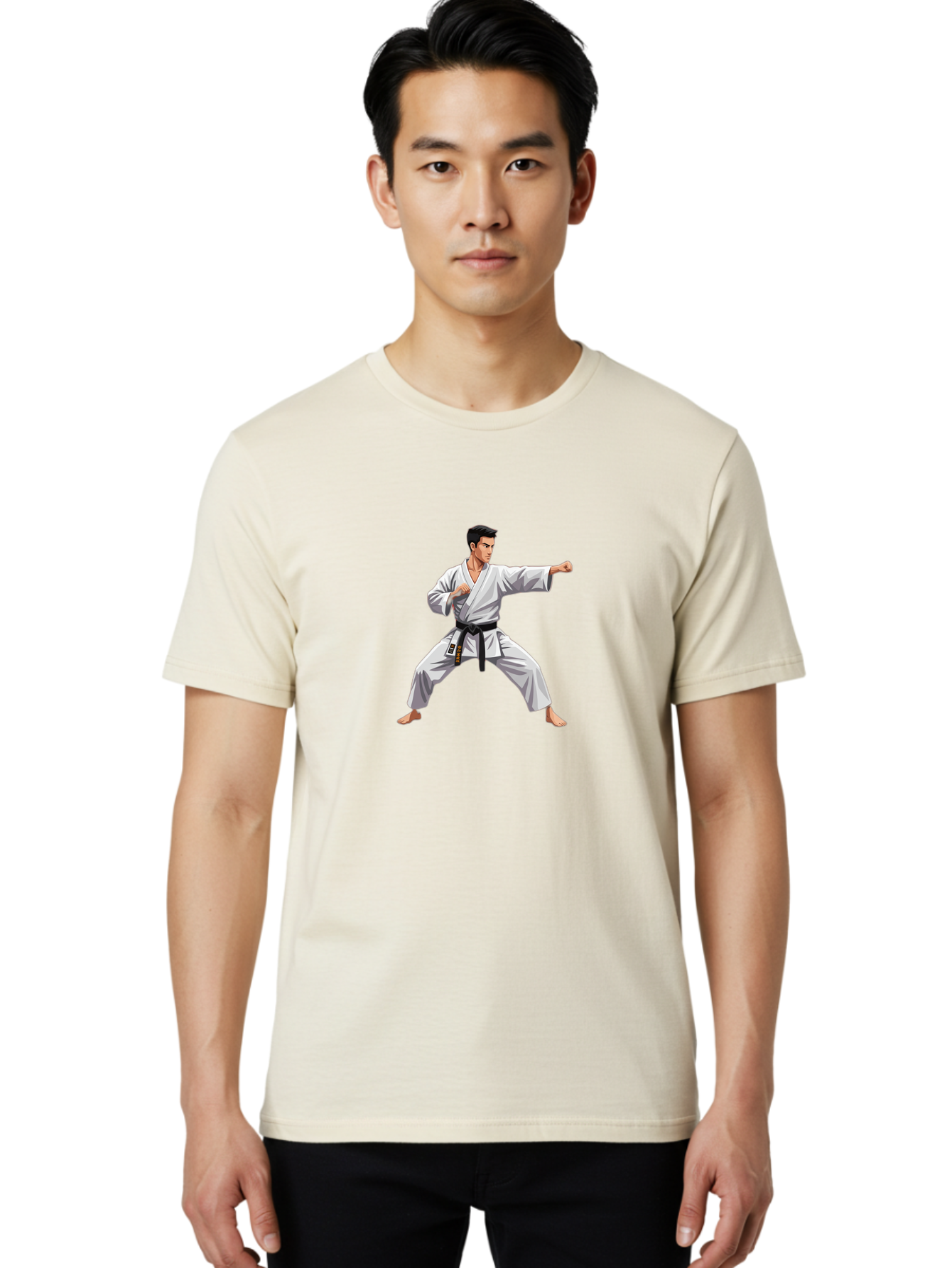 Karate Men'S Graphic Tee, 100% Cotton, Comfortable Casual Summer Wear, Machine Washable, Vintage Camera, Old Camera, Antique Camera, Black Camera, Classic Photography, Photography Equipment, Nostalgic Device, Film Camera, Camera Art Bag636