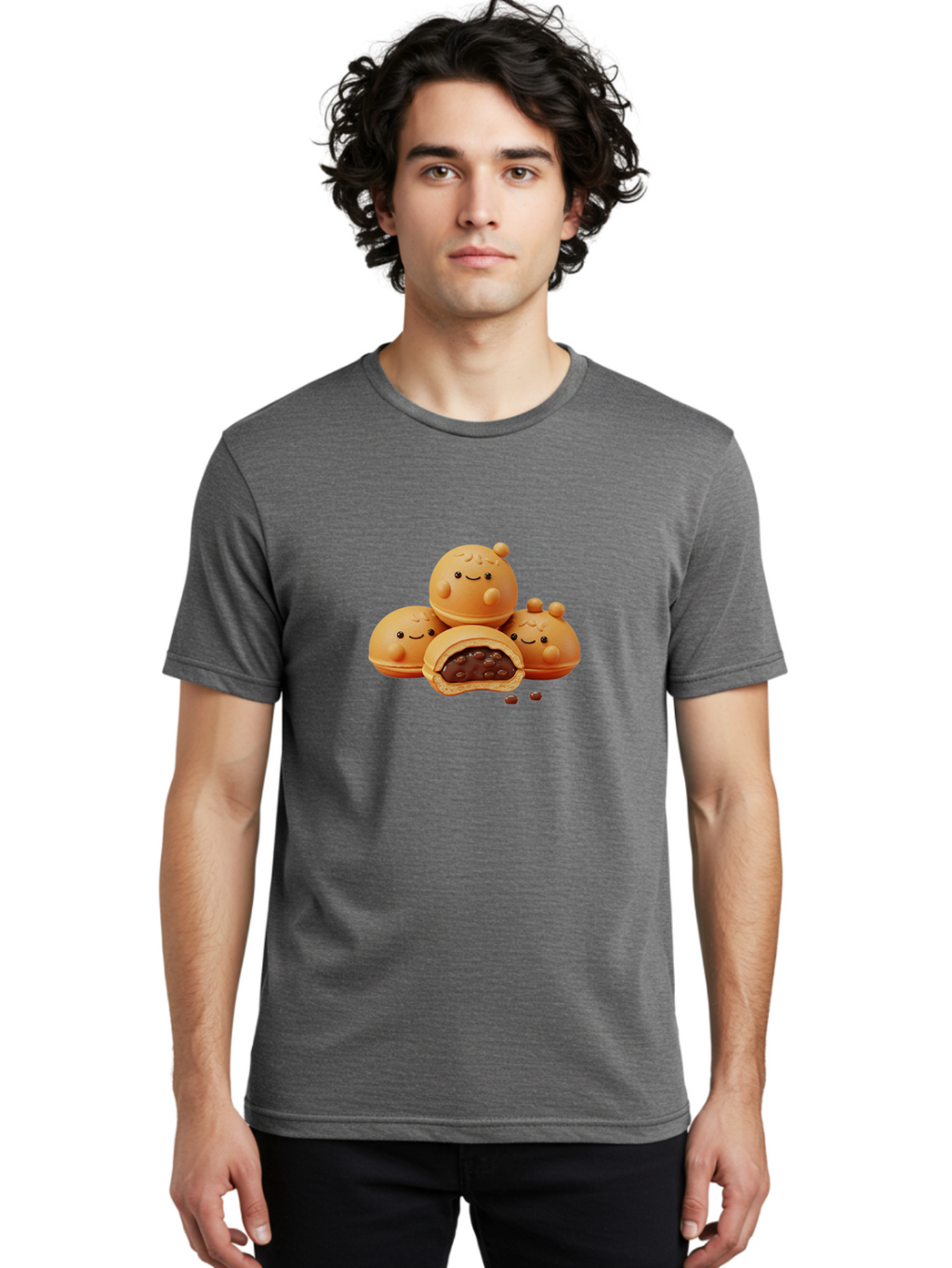 Kawaii-Dumplings Men'S Graphic Tee, 100% Cotton, Comfortable Casual Summer Wear, Machine Washable, Vintage Camera, Old Camera, Antique Camera, Black Camera, Classic Photography, Photography Equipment, Nostalgic Device, Film Camera, Camera Art Bag637
