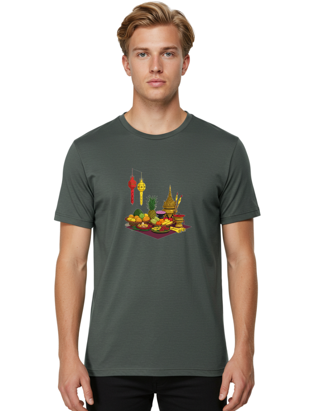 Khan-Khong-Kwan Men'S Graphic Tee, 100% Cotton, Comfortable Casual Summer Wear, Machine Washable, Vintage Camera, Old Camera, Antique Camera, Black Camera, Classic Photography, Photography Equipment, Nostalgic Device, Film Camera, Camera Art Bag639