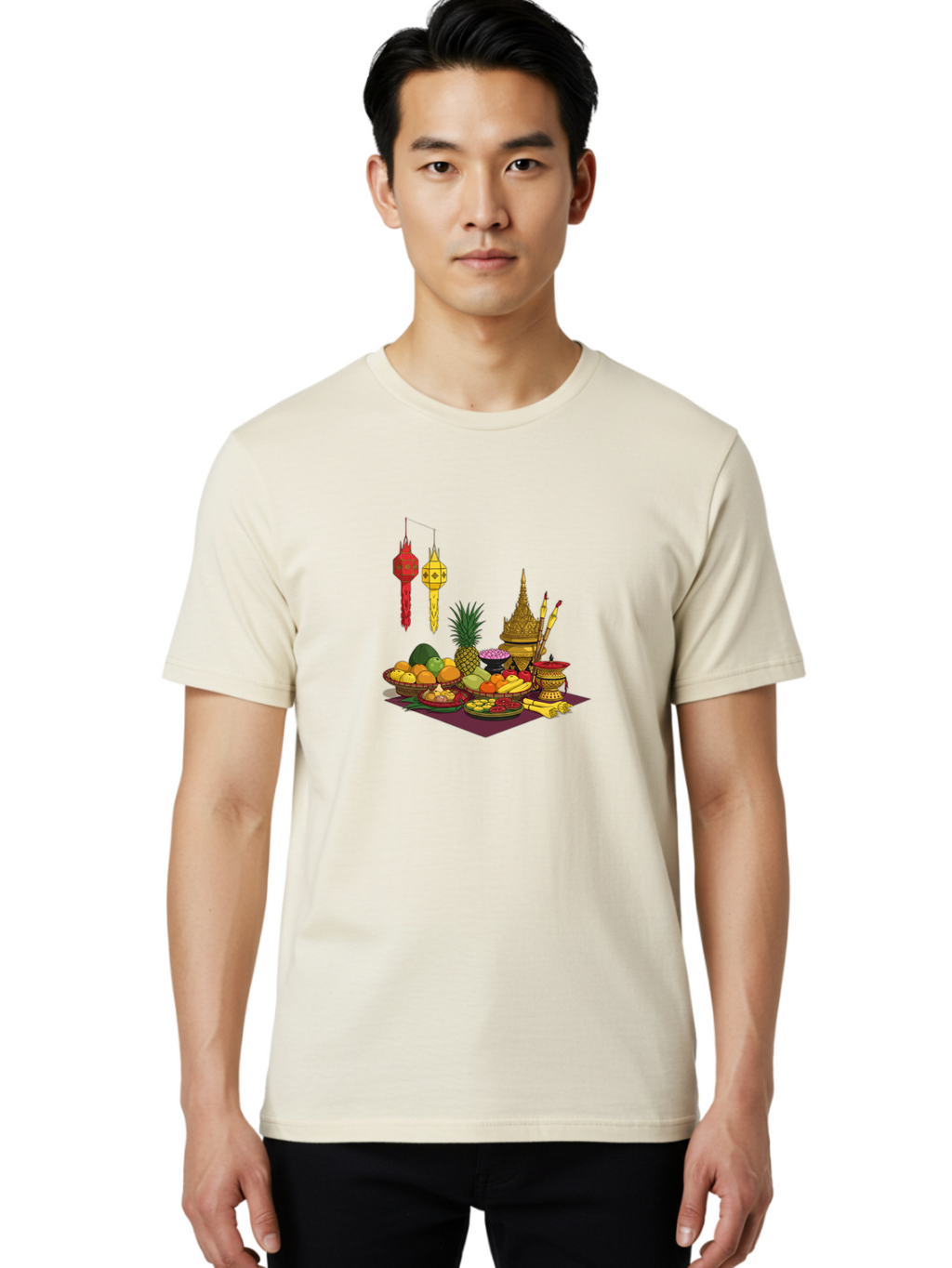 Khan-Khong-Kwan Men'S Graphic Tee, 100% Cotton, Comfortable Casual Summer Wear, Machine Washable, Vintage Camera, Old Camera, Antique Camera, Black Camera, Classic Photography, Photography Equipment, Nostalgic Device, Film Camera, Camera Art Bag639