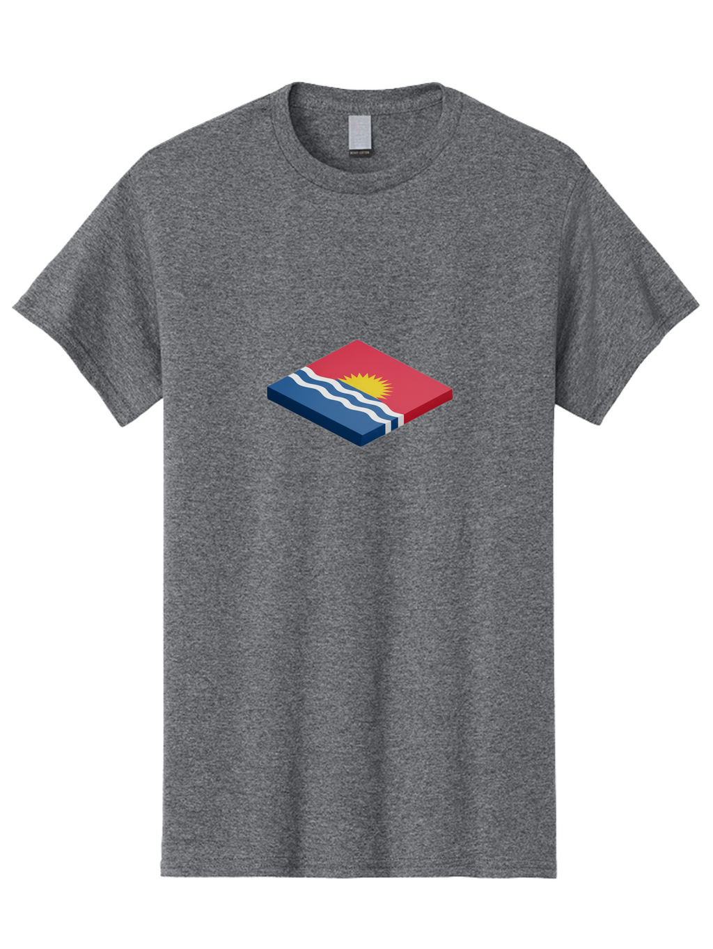 Kiribati-Flag-8 Men'S Graphic Tee, 100% Cotton, Comfortable Casual Summer Wear, Machine Washable, Vintage Camera, Old Camera, Antique Camera, Black Camera, Classic Photography, Photography Equipment, Nostalgic Device, Film Camera, Camera Art Bag650
