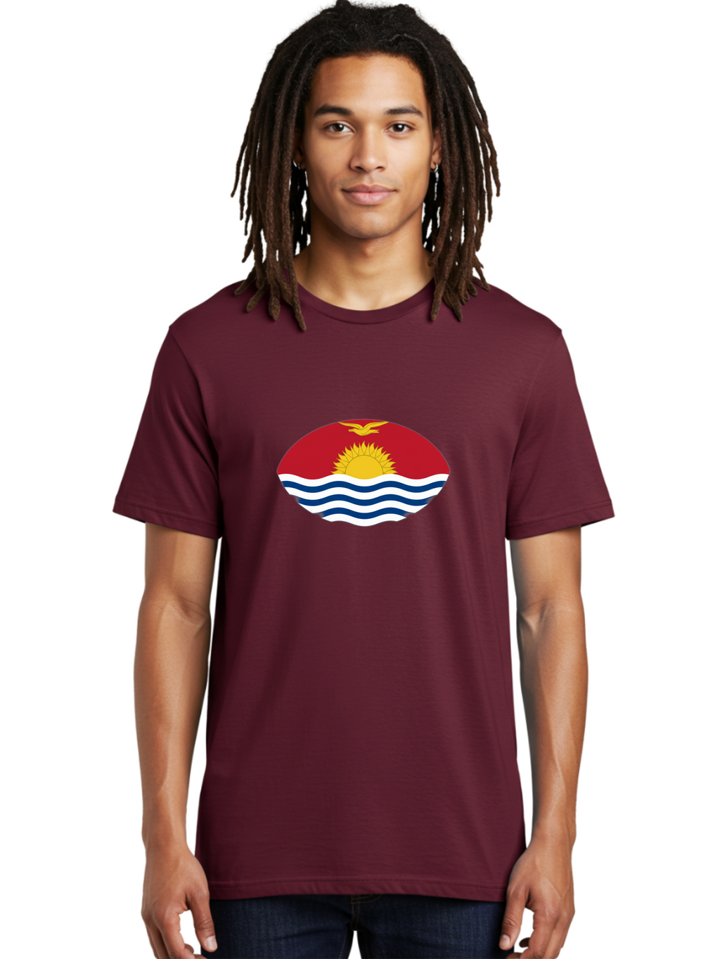 Kiribati-Flag Men'S Graphic Tee, 100% Cotton, Comfortable Casual Summer Wear, Machine Washable, Vintage Camera, Old Camera, Antique Camera, Black Camera, Classic Photography, Photography Equipment, Nostalgic Device, Film Camera, Camera Art Bag652