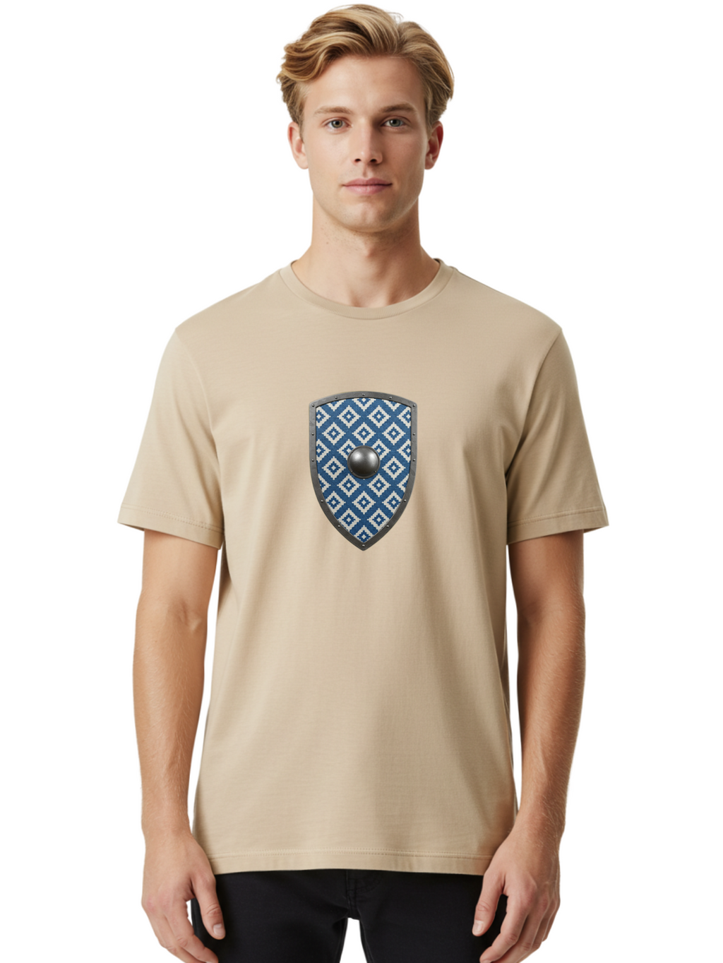 Kite-Shield Men'S Graphic Tee, 100% Cotton, Comfortable Casual Summer Wear, Machine Washable, Vintage Camera, Old Camera, Antique Camera, Black Camera, Classic Photography, Photography Equipment, Nostalgic Device, Film Camera, Camera Art Bag653