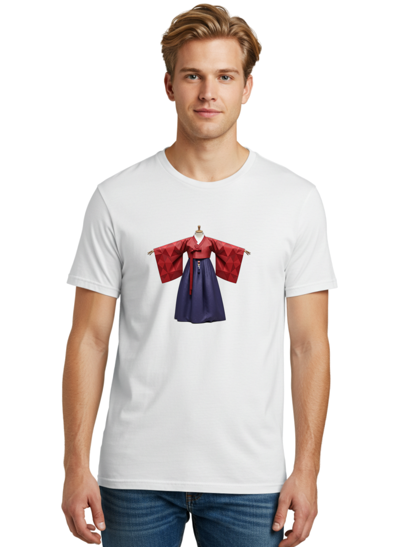 Korean-Hanbok-Dress Men'S Graphic Tee, 100% Cotton, Comfortable Casual Summer Wear, Machine Washable, Vintage Camera, Old Camera, Antique Camera, Black Camera, Classic Photography, Photography Equipment, Nostalgic Device, Film Camera, Bag658