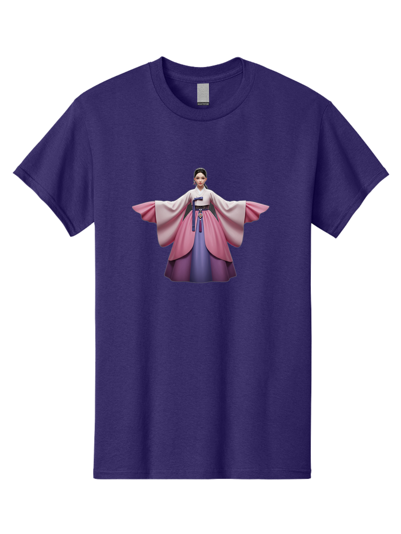 Korean-Hanbok-Woman Men'S Graphic Tee, 100% Cotton, Comfortable Casual Summer Wear, Machine Washable, Vintage Camera, Old Camera, Antique Camera, Black Camera, Classic Photography, Photography Equipment, Nostalgic Device, Film Camera, Bag659