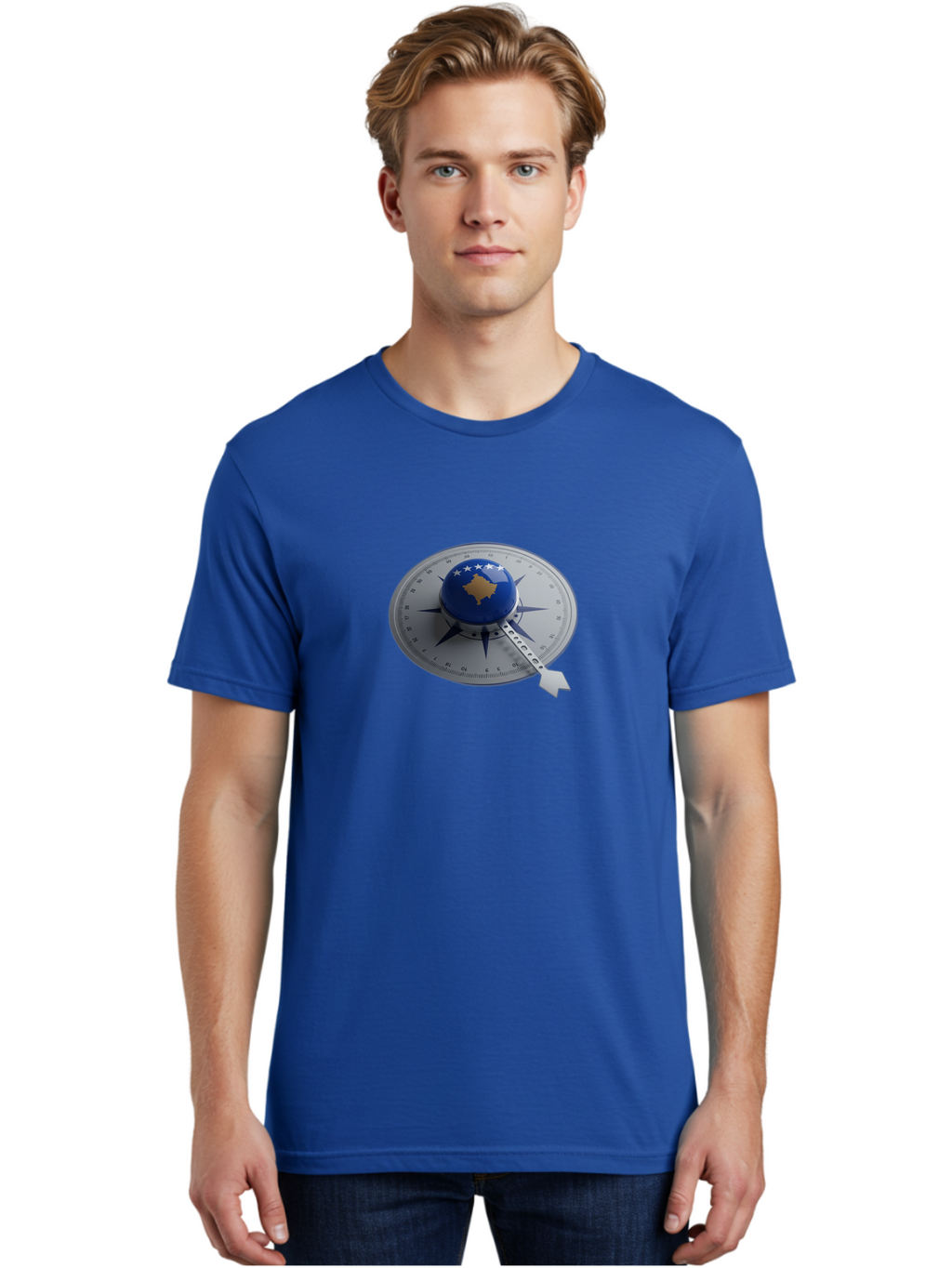 Kosovo-Compass Men'S Graphic Tee, 100% Cotton, Comfortable Casual Summer Wear, Machine Washable, Vintage Camera, Old Camera, Antique Camera, Black Camera, Classic Photography, Photography Equipment, Nostalgic Device, Film Camera, Camera Art Bag662