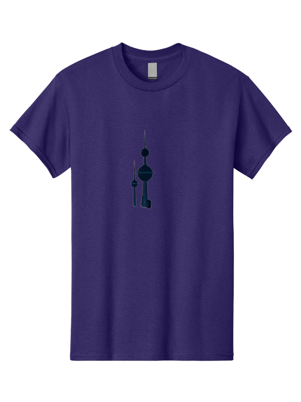 Kuwait-Towers-3 Men'S Graphic Tee, 100% Cotton, Comfortable Casual Summer Wear, Machine Washable, Vintage Camera, Old Camera, Antique Camera, Black Camera, Classic Photography, Photography Equipment, Nostalgic Device, Film Camera, Camera Art Bag670