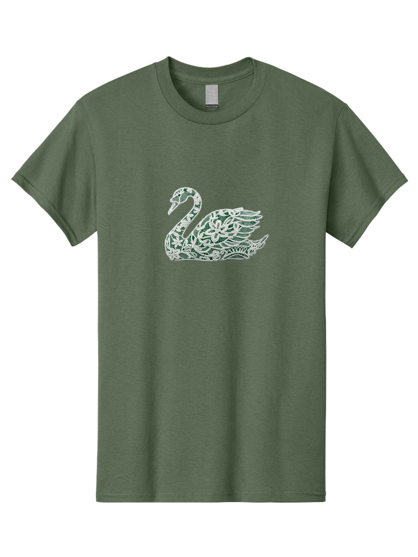 Lace-Swan Men'S Graphic Tee, 100% Cotton, Comfortable Casual Summer Wear, Machine Washable, Vintage Camera, Old Camera, Antique Camera, Black Camera, Classic Photography, Photography Equipment, Nostalgic Device, Film Camera, Camera Art Bag676
