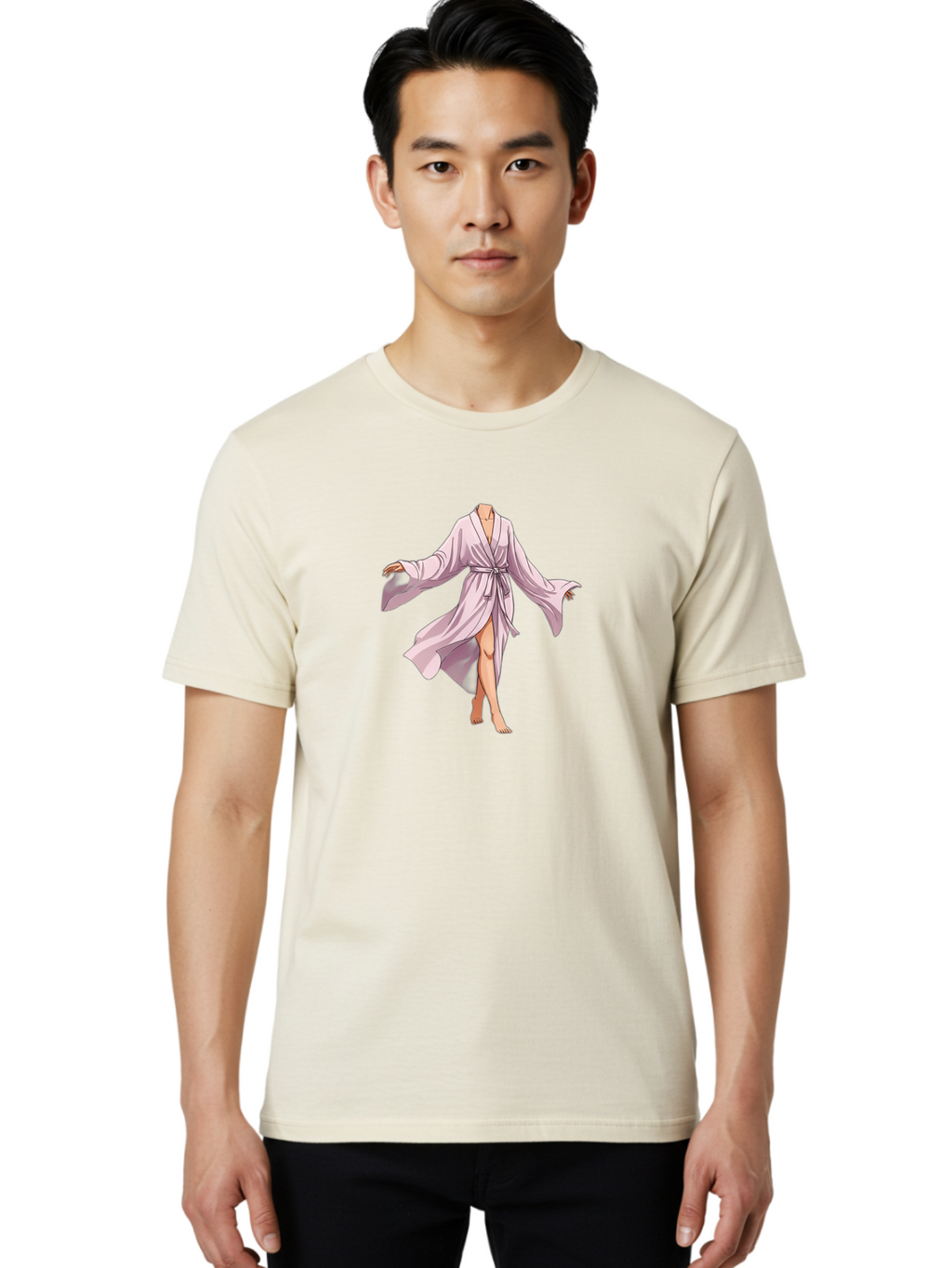 Lavender-Robe Men'S Graphic Tee, 100% Cotton, Comfortable Casual Summer Wear, Machine Washable, Vintage Camera, Old Camera, Antique Camera, Black Camera, Classic Photography, Photography Equipment, Nostalgic Device, Film Camera, Camera Art Bag683