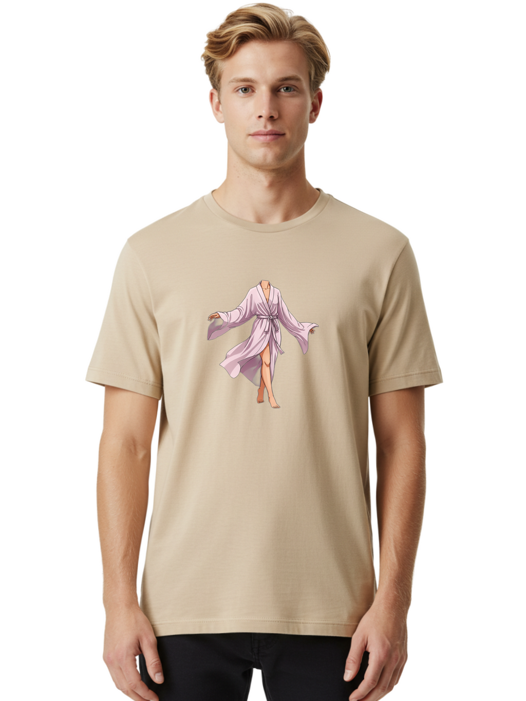 Lavender-Robe Men'S Graphic Tee, 100% Cotton, Comfortable Casual Summer Wear, Machine Washable, Vintage Camera, Old Camera, Antique Camera, Black Camera, Classic Photography, Photography Equipment, Nostalgic Device, Film Camera, Camera Art Bag683