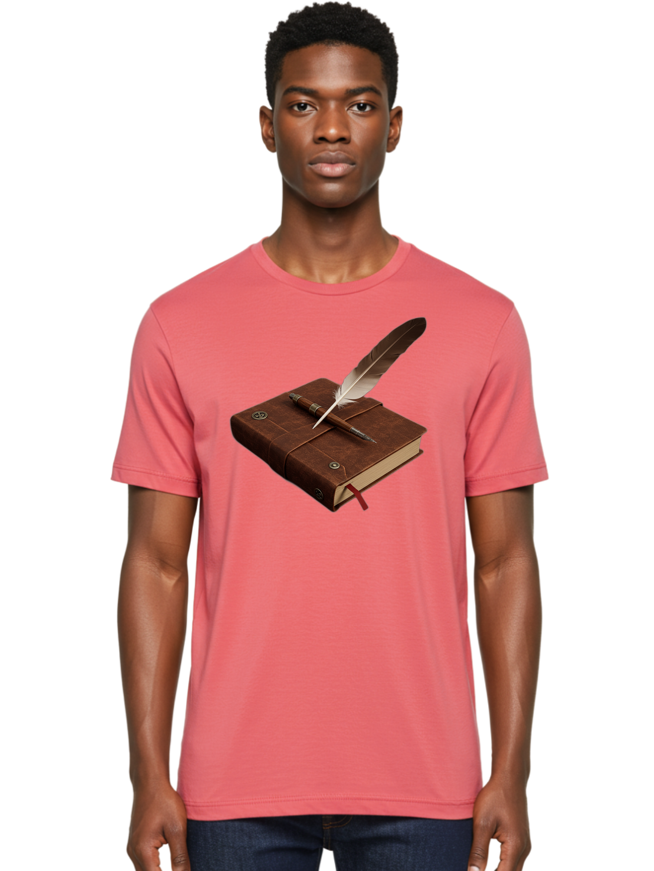 Leather-Journal Men'S Graphic Tee, 100% Cotton, Comfortable Casual Summer Wear, Machine Washable, Vintage Camera, Old Camera, Antique Camera, Black Camera, Classic Photography, Photography Equipment, Nostalgic Device, Film Camera, Camera Art Bag687