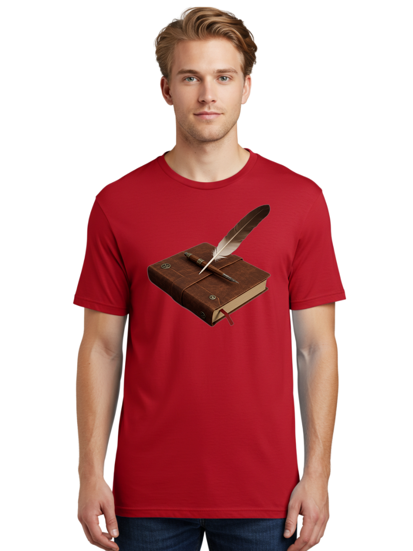 Leather-Journal Men'S Graphic Tee, 100% Cotton, Comfortable Casual Summer Wear, Machine Washable, Vintage Camera, Old Camera, Antique Camera, Black Camera, Classic Photography, Photography Equipment, Nostalgic Device, Film Camera, Camera Art Bag687