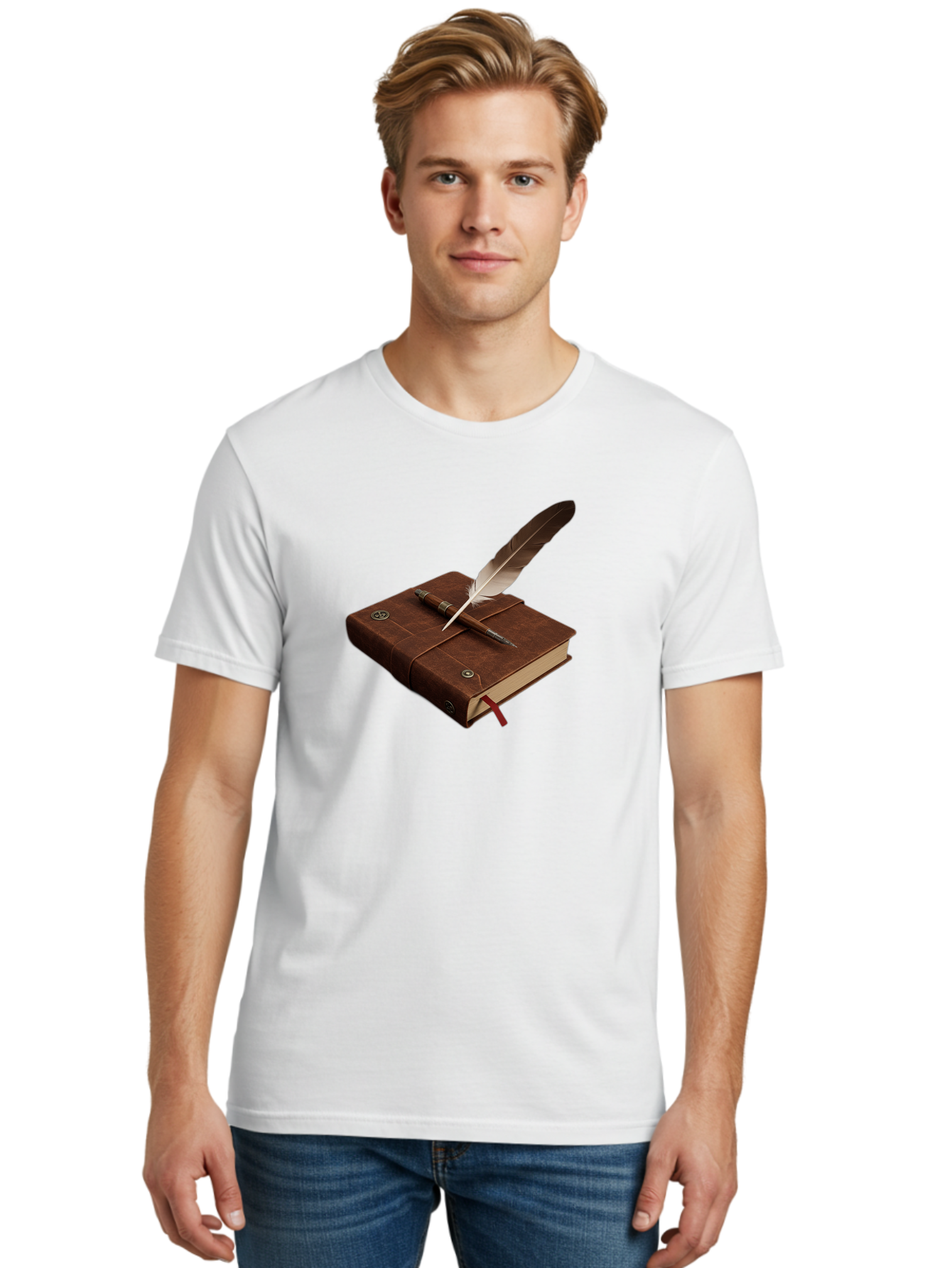 Leather-Journal Men'S Graphic Tee, 100% Cotton, Comfortable Casual Summer Wear, Machine Washable, Vintage Camera, Old Camera, Antique Camera, Black Camera, Classic Photography, Photography Equipment, Nostalgic Device, Film Camera, Camera Art Bag687
