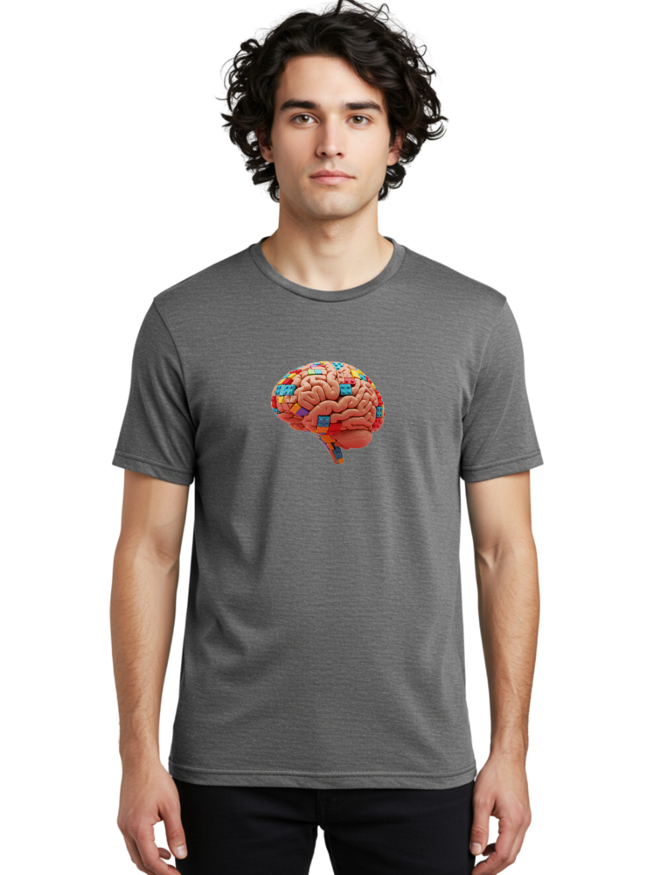 Lego-Brain Men'S Graphic Tee, 100% Cotton, Comfortable Casual Summer Wear, Machine Washable, Vintage Camera, Old Camera, Antique Camera, Black Camera, Classic Photography, Photography Equipment, Nostalgic Device, Film Camera, Camera Art Bag689