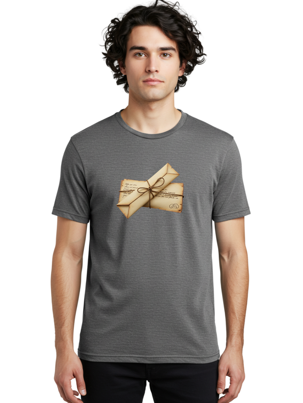 Letters-Tied-Twine Men'S Graphic Tee, 100% Cotton, Comfortable Casual Summer Wear, Machine Washable, Vintage Camera, Old Camera, Antique Camera, Black Camera, Classic Photography, Photography Equipment, Nostalgic Device, Film Camera, Bag691