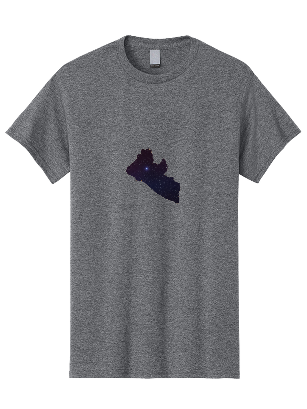 Liberia-Star-Map Men'S Graphic Tee, 100% Cotton, Comfortable Casual Summer Wear, Machine Washable, Vintage Camera, Old Camera, Antique Camera, Black Camera, Classic Photography, Photography Equipment, Nostalgic Device, Film Camera, Camera Art Bag693