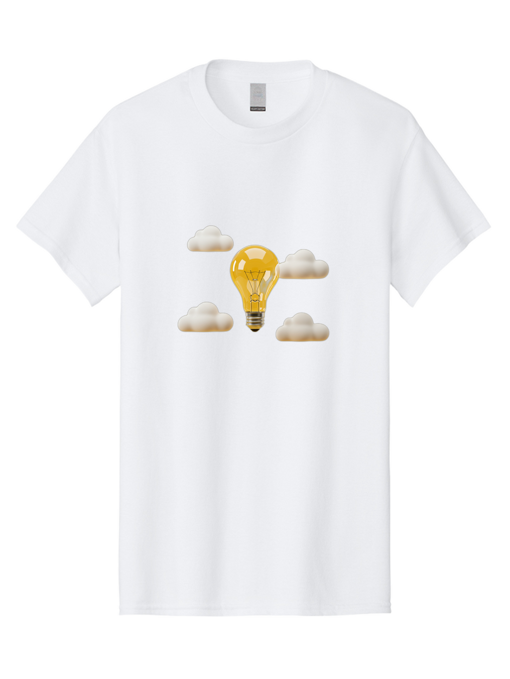 Light-Bulb Men'S Graphic Tee, 100% Cotton, Comfortable Casual Summer Wear, Machine Washable, Vintage Camera, Old Camera, Antique Camera, Black Camera, Classic Photography, Photography Equipment, Nostalgic Device, Film Camera, Camera Art Bag696