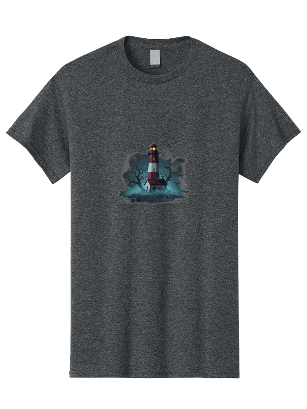 Lighthouse-1 Men'S Graphic Tee, 100% Cotton, Comfortable Casual Summer Wear, Machine Washable, Vintage Camera, Old Camera, Antique Camera, Black Camera, Classic Photography, Photography Equipment, Nostalgic Device, Film Camera, Camera Art Bag698