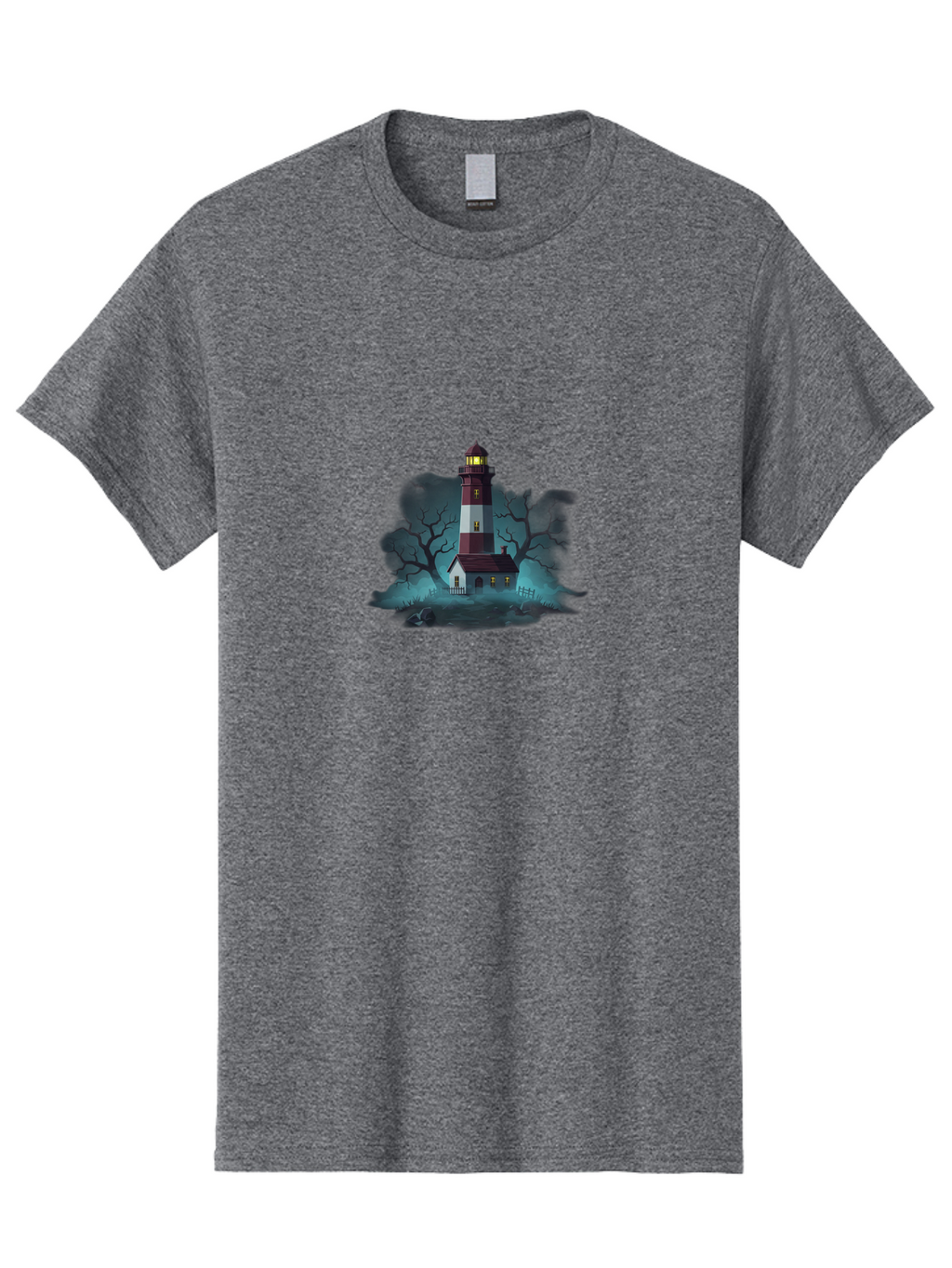 Lighthouse-1 Men'S Graphic Tee, 100% Cotton, Comfortable Casual Summer Wear, Machine Washable, Vintage Camera, Old Camera, Antique Camera, Black Camera, Classic Photography, Photography Equipment, Nostalgic Device, Film Camera, Camera Art Bag698