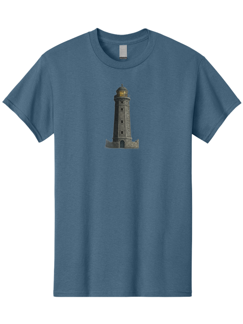 Lighthouse-7 Men'S Graphic Tee, 100% Cotton, Comfortable Casual Summer Wear, Machine Washable, Vintage Camera, Old Camera, Antique Camera, Black Camera, Classic Photography, Photography Equipment, Nostalgic Device, Film Camera, Camera Art Bag711