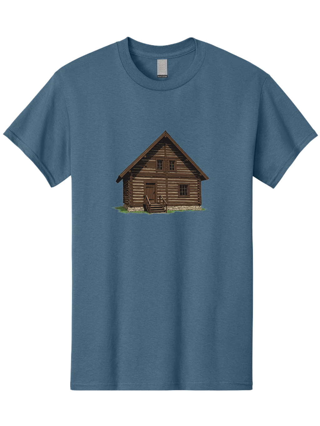 Log-Cabin Men'S Graphic Tee, 100% Cotton, Comfortable Casual Summer Wear, Machine Washable, Vintage Camera, Old Camera, Antique Camera, Black Camera, Classic Photography, Photography Equipment, Nostalgic Device, Film Camera, Camera Art Bag730