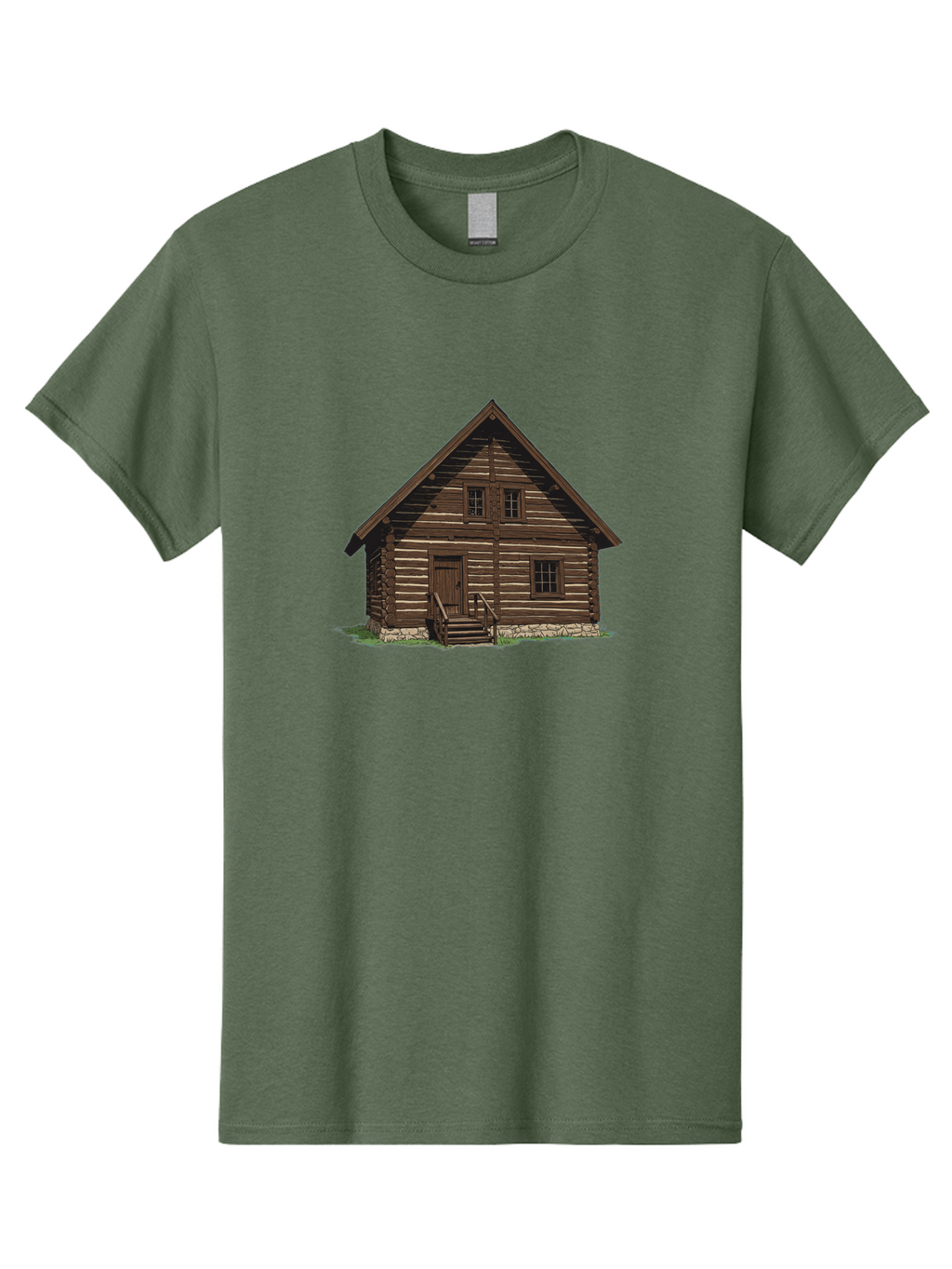 Log-Cabin Men'S Graphic Tee, 100% Cotton, Comfortable Casual Summer Wear, Machine Washable, Vintage Camera, Old Camera, Antique Camera, Black Camera, Classic Photography, Photography Equipment, Nostalgic Device, Film Camera, Camera Art Bag730