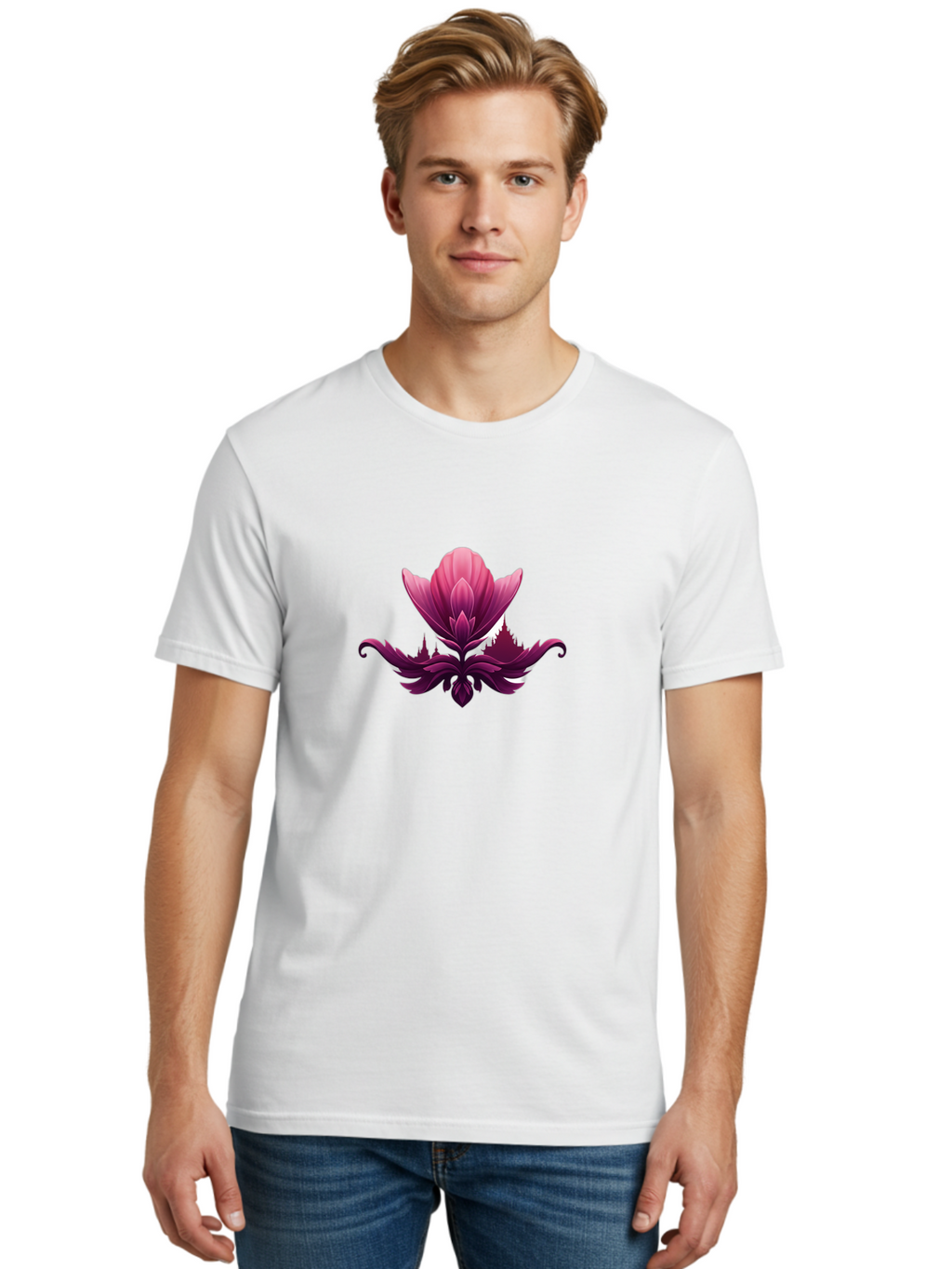 Lotus-Flower Men'S Graphic Tee, 100% Cotton, Comfortable Casual Summer Wear, Machine Washable, Vintage Camera, Old Camera, Antique Camera, Black Camera, Classic Photography, Photography Equipment, Nostalgic Device, Film Camera, Camera Art Bag732