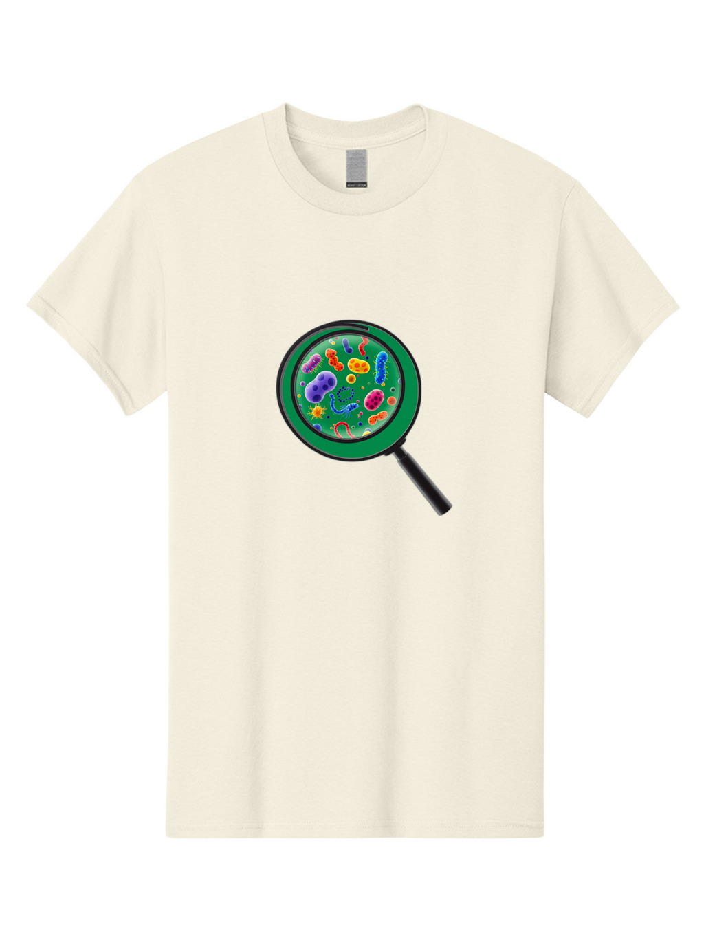 Magnifying-Glass-Microbes Men'S Graphic Tee, 100% Cotton, Comfortable Casual Summer Wear, Machine Washable, Vintage Camera, Old Camera, Antique Camera, Black Camera, Classic Photography, Photography Equipment, Nostalgic Device, Film Camera, Bag742