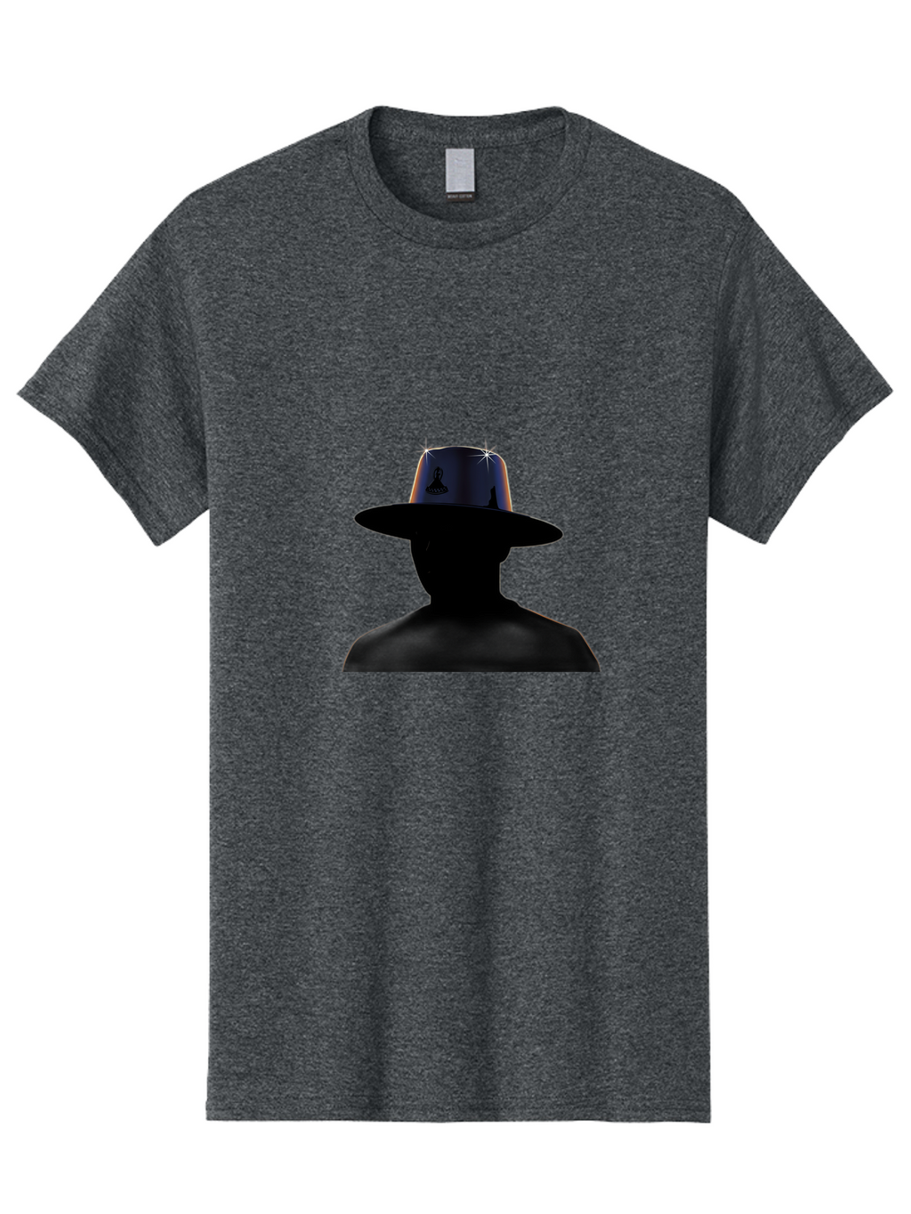 Man-In-Hat Men'S Graphic Tee, 100% Cotton, Comfortable Casual Summer Wear, Machine Washable, Vintage Camera, Old Camera, Antique Camera, Black Camera, Classic Photography, Photography Equipment, Nostalgic Device, Film Camera, Camera Art Bag744