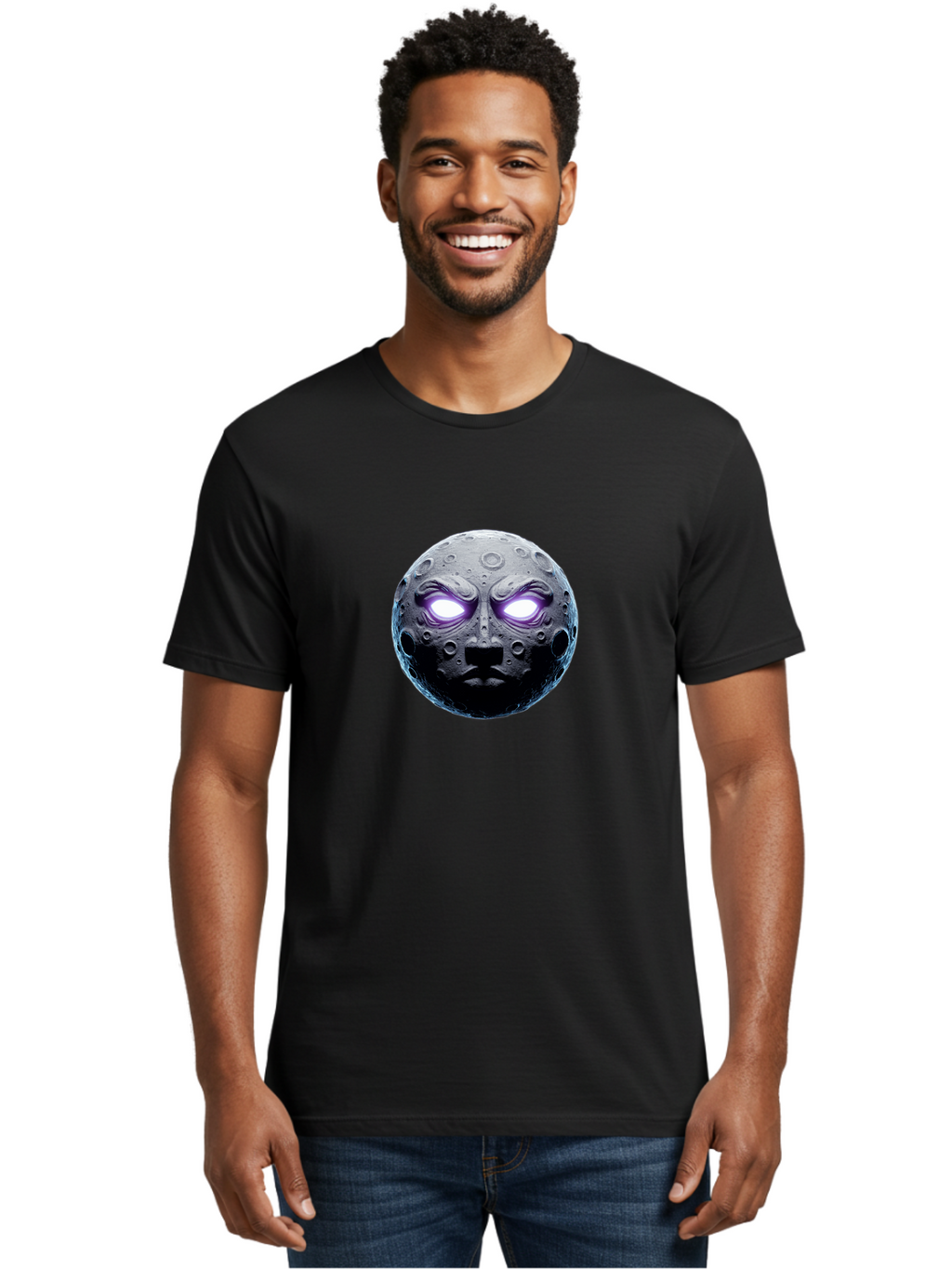 Man-In-The-Moon Men'S Graphic Tee, 100% Cotton, Comfortable Casual Summer Wear, Machine Washable, Vintage Camera, Old Camera, Antique Camera, Black Camera, Classic Photography, Photography Equipment, Nostalgic Device, Film Camera, Camera Art Bag746