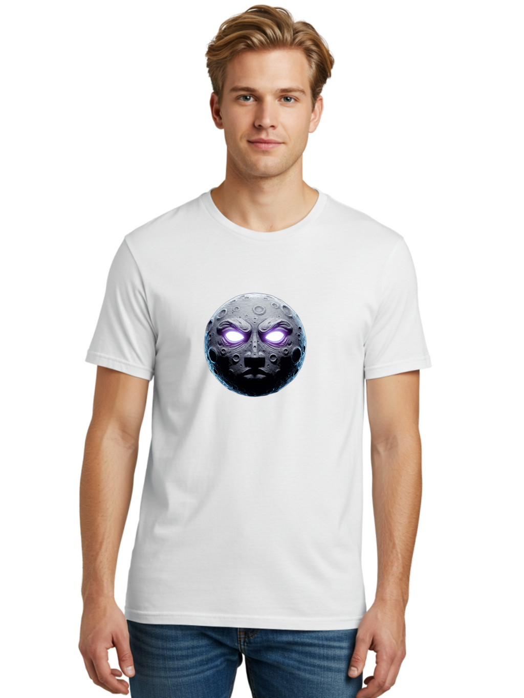 Man-In-The-Moon Men'S Graphic Tee, 100% Cotton, Comfortable Casual Summer Wear, Machine Washable, Vintage Camera, Old Camera, Antique Camera, Black Camera, Classic Photography, Photography Equipment, Nostalgic Device, Film Camera, Camera Art Bag746