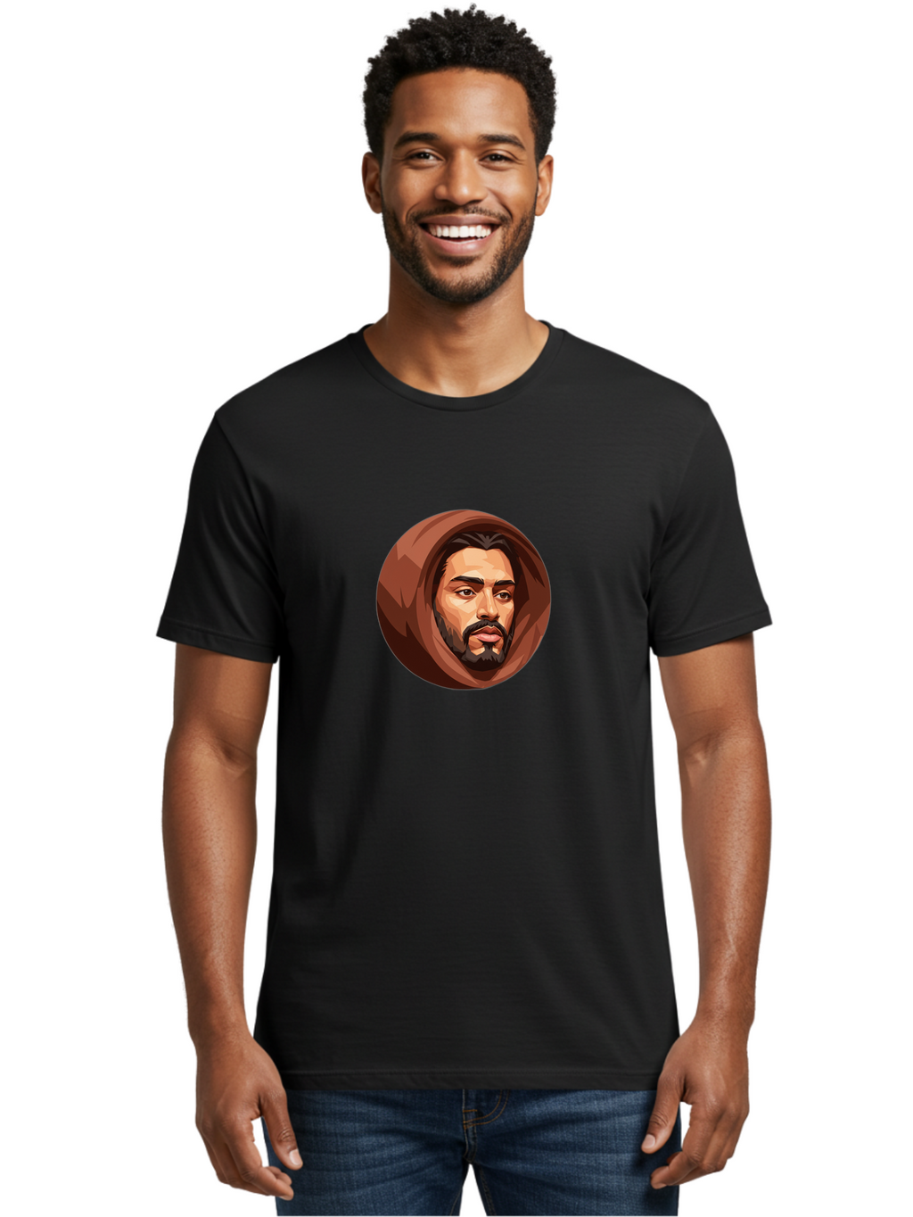Man-With-Beard Men'S Graphic Tee, 100% Cotton, Comfortable Casual Summer Wear, Machine Washable, Vintage Camera, Old Camera, Antique Camera, Black Camera, Classic Photography, Photography Equipment, Nostalgic Device, Film Camera, Camera Art Bag750