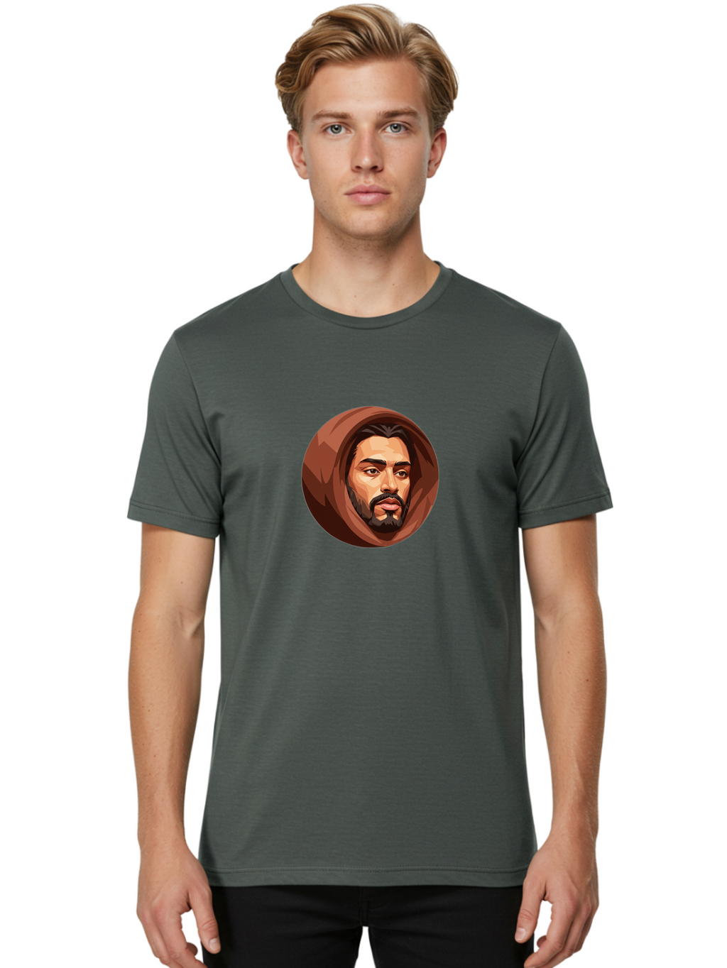 Man-With-Beard Men'S Graphic Tee, 100% Cotton, Comfortable Casual Summer Wear, Machine Washable, Vintage Camera, Old Camera, Antique Camera, Black Camera, Classic Photography, Photography Equipment, Nostalgic Device, Film Camera, Camera Art Bag750