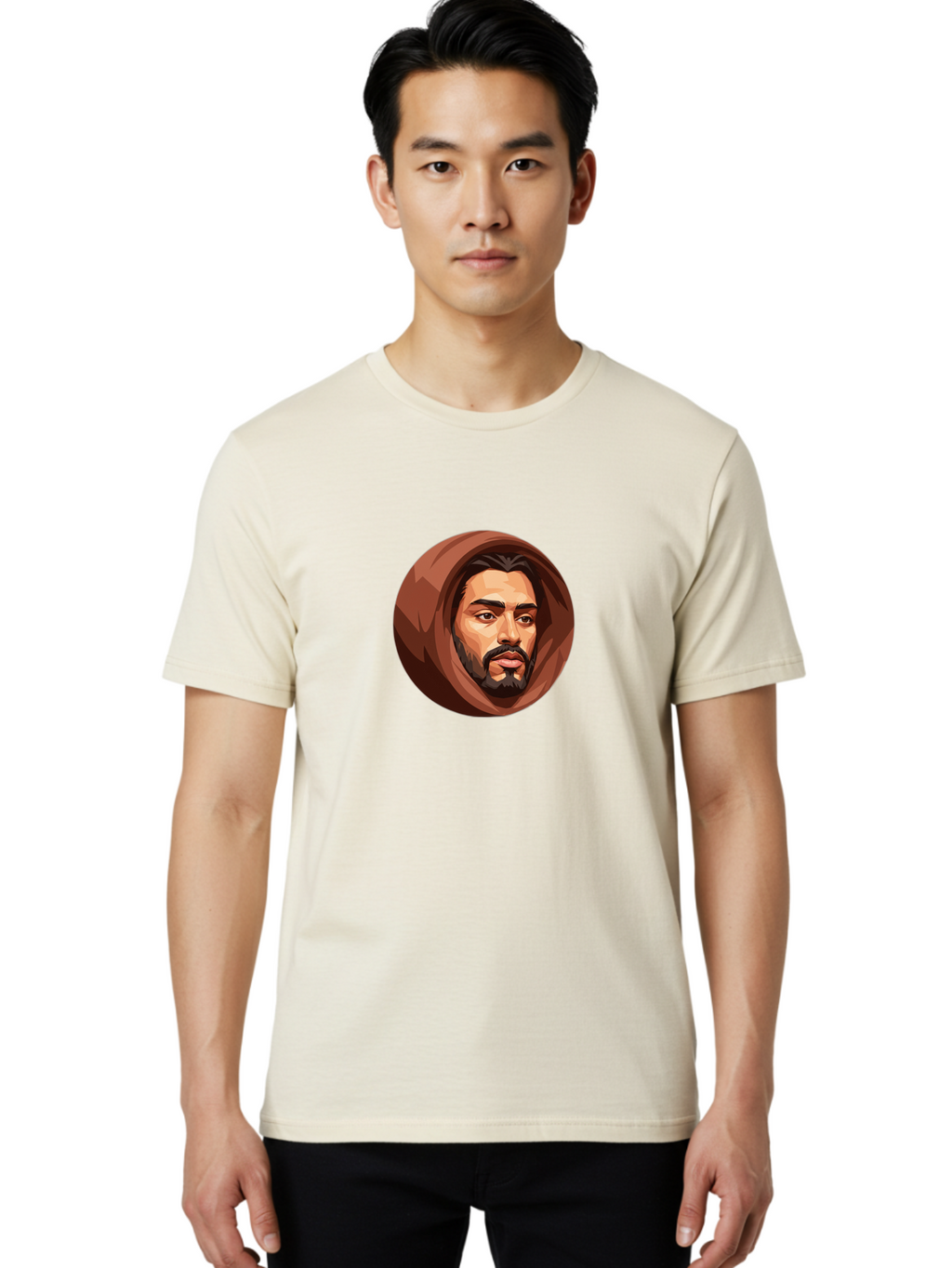 Man-With-Beard Men'S Graphic Tee, 100% Cotton, Comfortable Casual Summer Wear, Machine Washable, Vintage Camera, Old Camera, Antique Camera, Black Camera, Classic Photography, Photography Equipment, Nostalgic Device, Film Camera, Camera Art Bag750