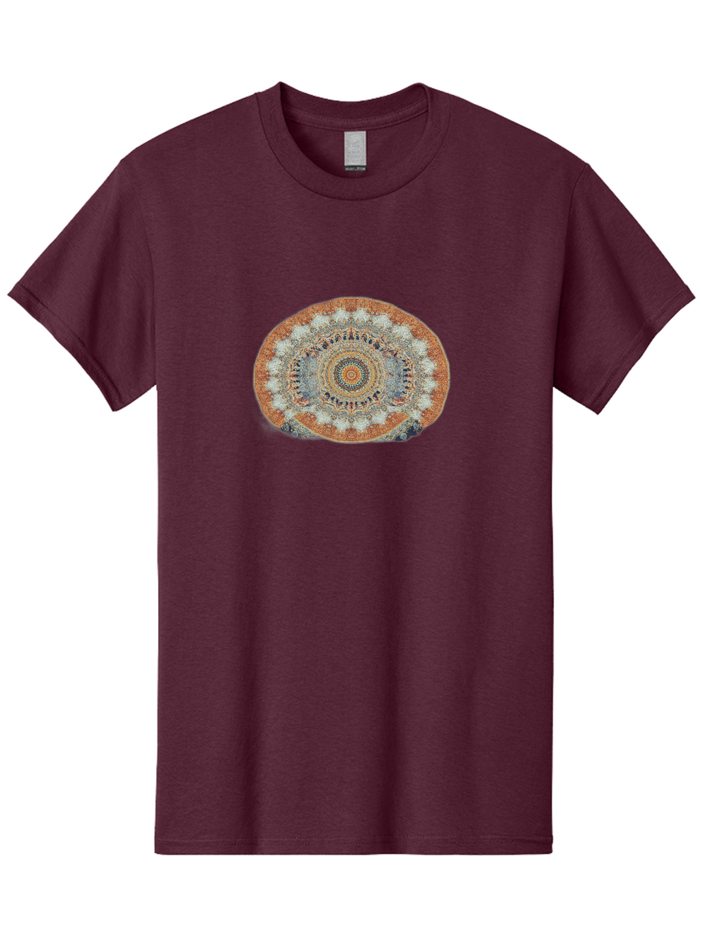 Mandala-Rug Men'S Graphic Tee, 100% Cotton, Comfortable Casual Summer Wear, Machine Washable, Vintage Camera, Old Camera, Antique Camera, Black Camera, Classic Photography, Photography Equipment, Nostalgic Device, Film Camera, Camera Art Bag754