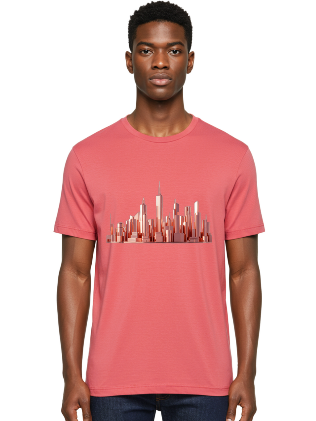 Manhattan-Skyline Men'S Graphic Tee, 100% Cotton, Comfortable Casual Summer Wear, Machine Washable, Vintage Camera, Old Camera, Antique Camera, Black Camera, Classic Photography, Photography Equipment, Nostalgic Device, Film Camera, Camera Art Bag758