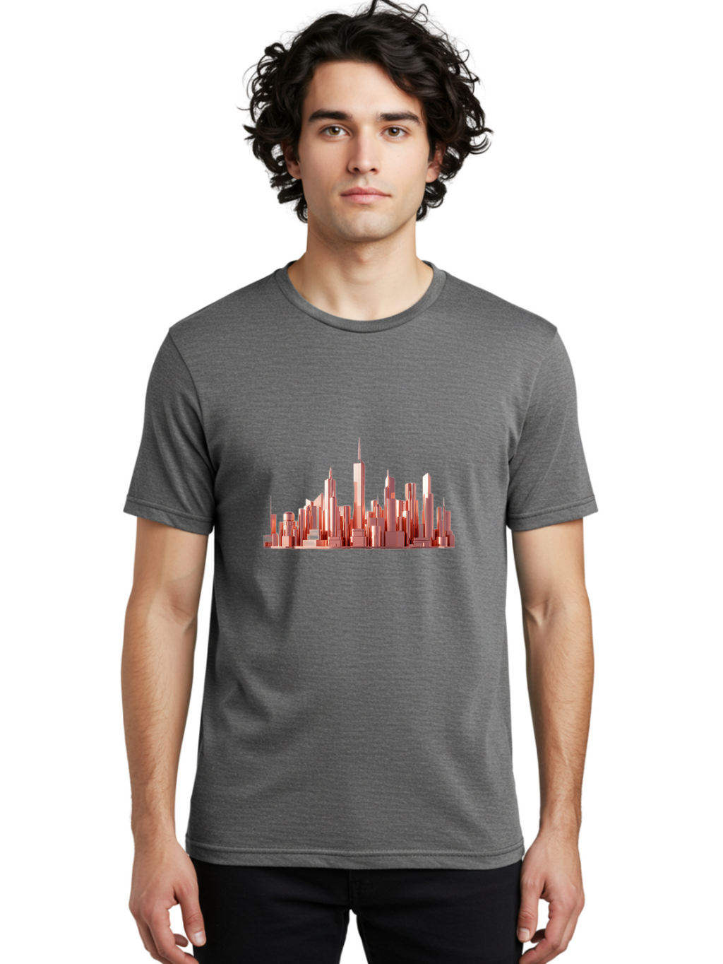 Manhattan-Skyline Men'S Graphic Tee, 100% Cotton, Comfortable Casual Summer Wear, Machine Washable, Vintage Camera, Old Camera, Antique Camera, Black Camera, Classic Photography, Photography Equipment, Nostalgic Device, Film Camera, Camera Art Bag758