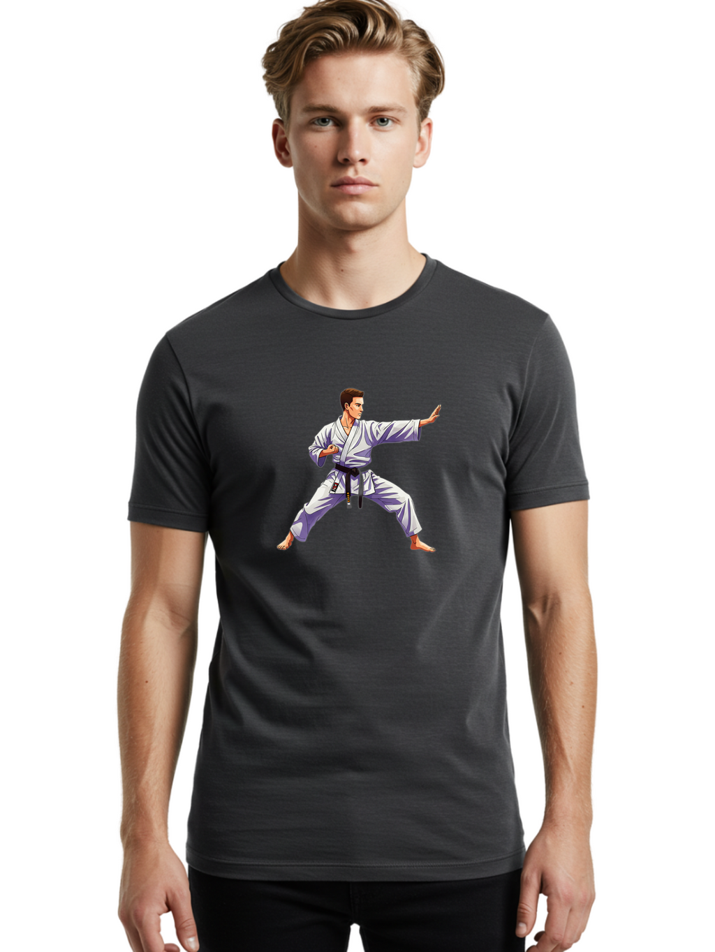 Martial-Artist Men'S Graphic Tee, 100% Cotton, Comfortable Casual Summer Wear, Machine Washable, Vintage Camera, Old Camera, Antique Camera, Black Camera, Classic Photography, Photography Equipment, Nostalgic Device, Film Camera, Camera Art Bag761