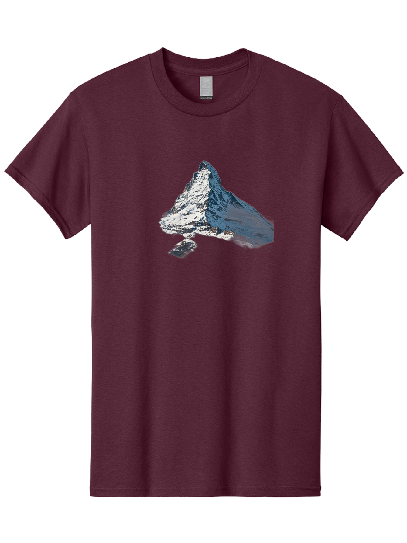 Matterhorn-1 Men'S Graphic Tee, 100% Cotton, Comfortable Casual Summer Wear, Machine Washable, Vintage Camera, Old Camera, Antique Camera, Black Camera, Classic Photography, Photography Equipment, Nostalgic Device, Film Camera, Camera Art Bag762