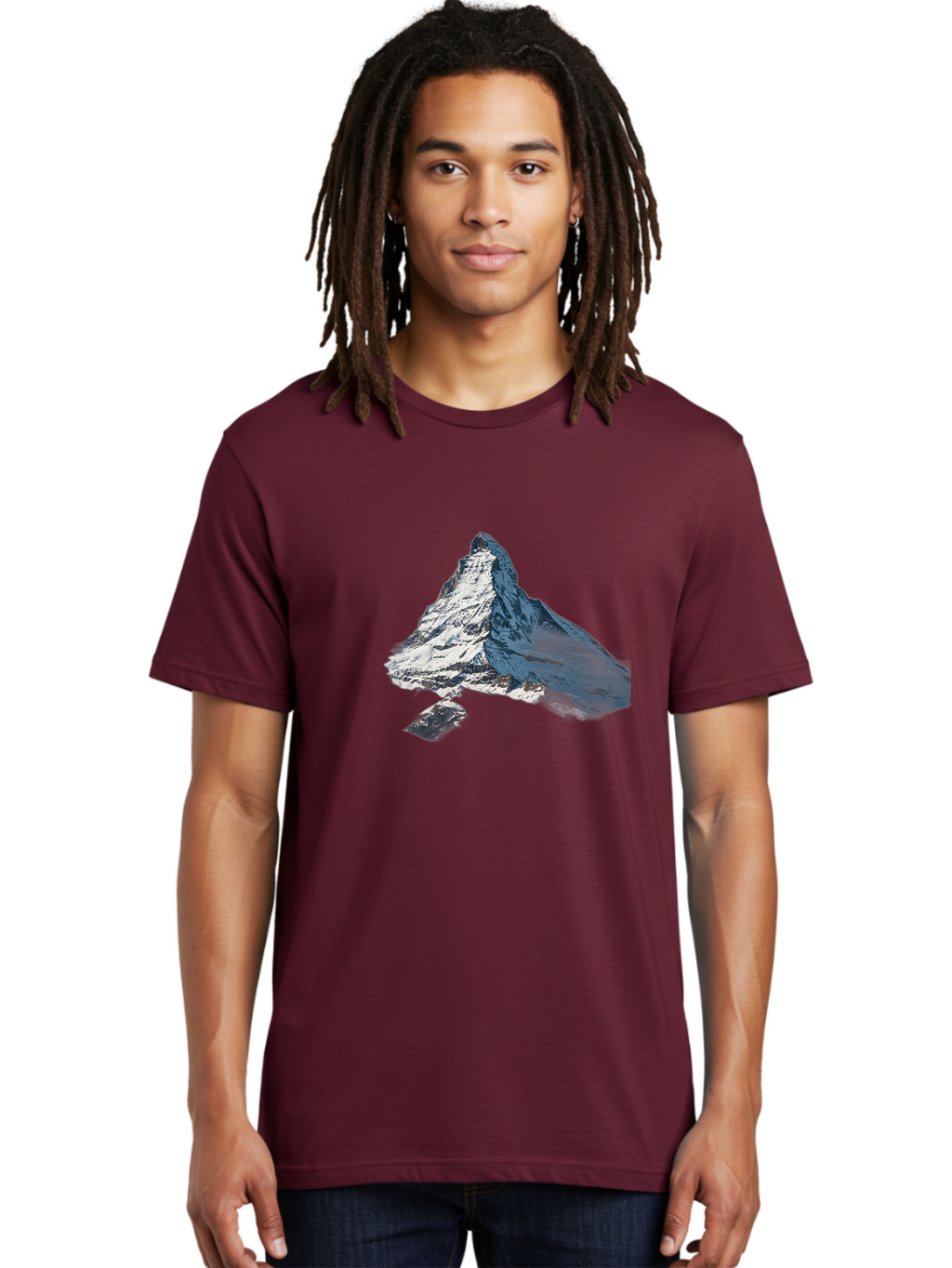 Matterhorn-1 Men'S Graphic Tee, 100% Cotton, Comfortable Casual Summer Wear, Machine Washable, Vintage Camera, Old Camera, Antique Camera, Black Camera, Classic Photography, Photography Equipment, Nostalgic Device, Film Camera, Camera Art Bag762