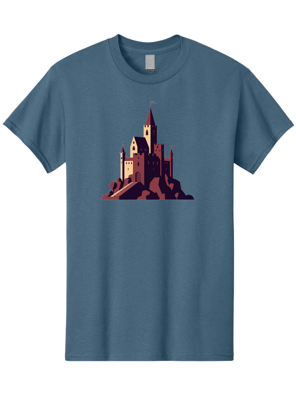 Medieval-Castle Men'S Graphic Tee, 100% Cotton, Comfortable Casual Summer Wear, Machine Washable, Vintage Camera, Old Camera, Antique Camera, Black Camera, Classic Photography, Photography Equipment, Nostalgic Device, Film Camera, Camera Art Bag765