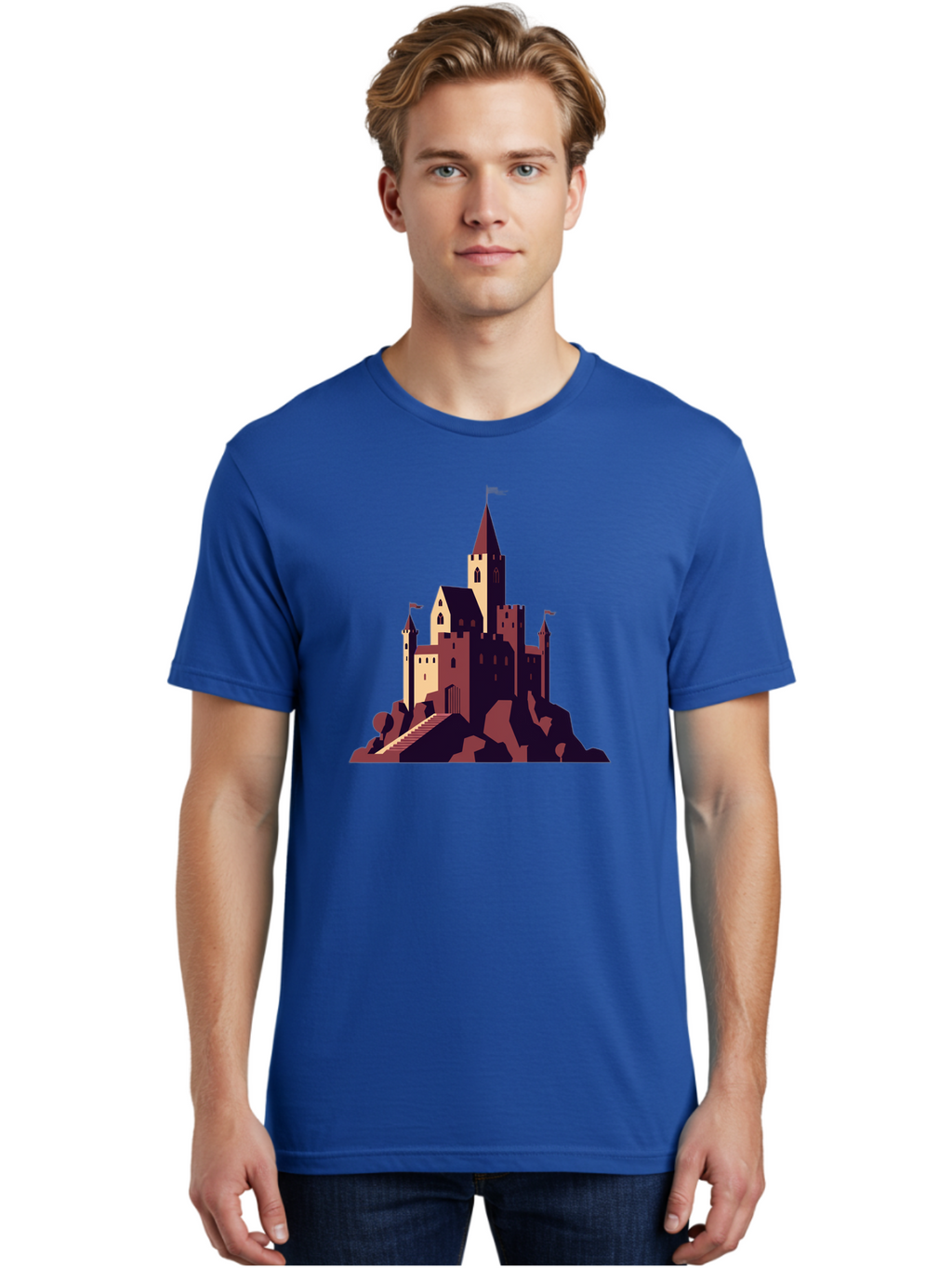 Medieval-Castle Men'S Graphic Tee, 100% Cotton, Comfortable Casual Summer Wear, Machine Washable, Vintage Camera, Old Camera, Antique Camera, Black Camera, Classic Photography, Photography Equipment, Nostalgic Device, Film Camera, Camera Art Bag765