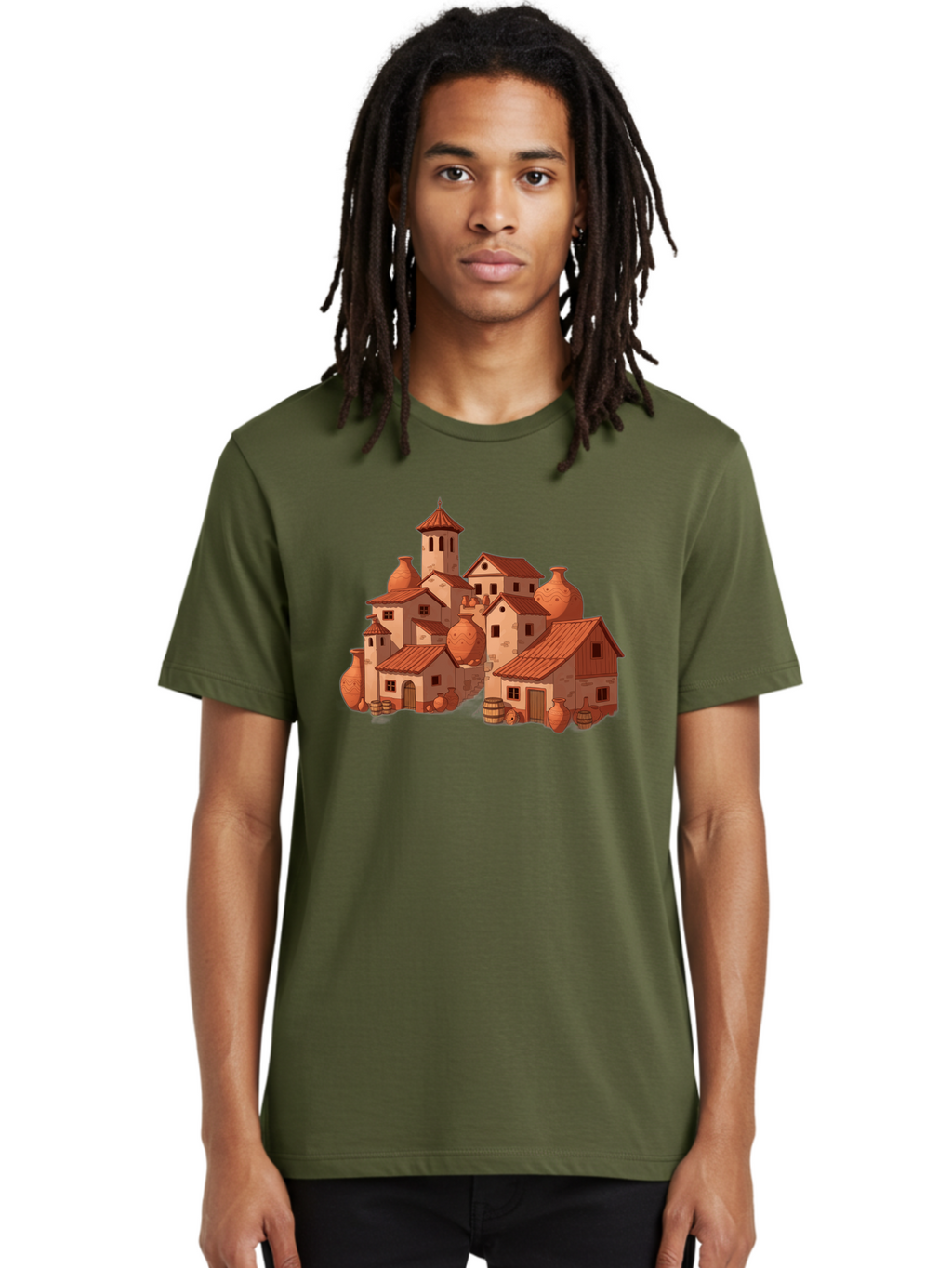 Medieval-Village Men'S Graphic Tee, 100% Cotton, Comfortable Casual Summer Wear, Machine Washable, Vintage Camera, Old Camera, Antique Camera, Black Camera, Classic Photography, Photography Equipment, Nostalgic Device, Film Camera, Camera Art Bag769