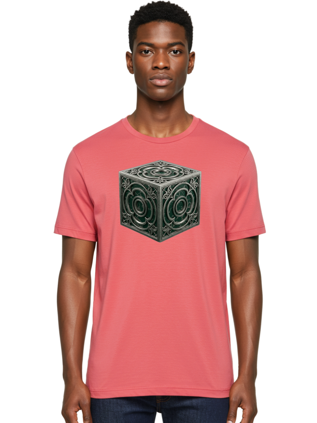 Metal-Cube Men'S Graphic Tee, 100% Cotton, Comfortable Casual Summer Wear, Machine Washable, Vintage Camera, Old Camera, Antique Camera, Black Camera, Classic Photography, Photography Equipment, Nostalgic Device, Film Camera, Camera Art Bag774