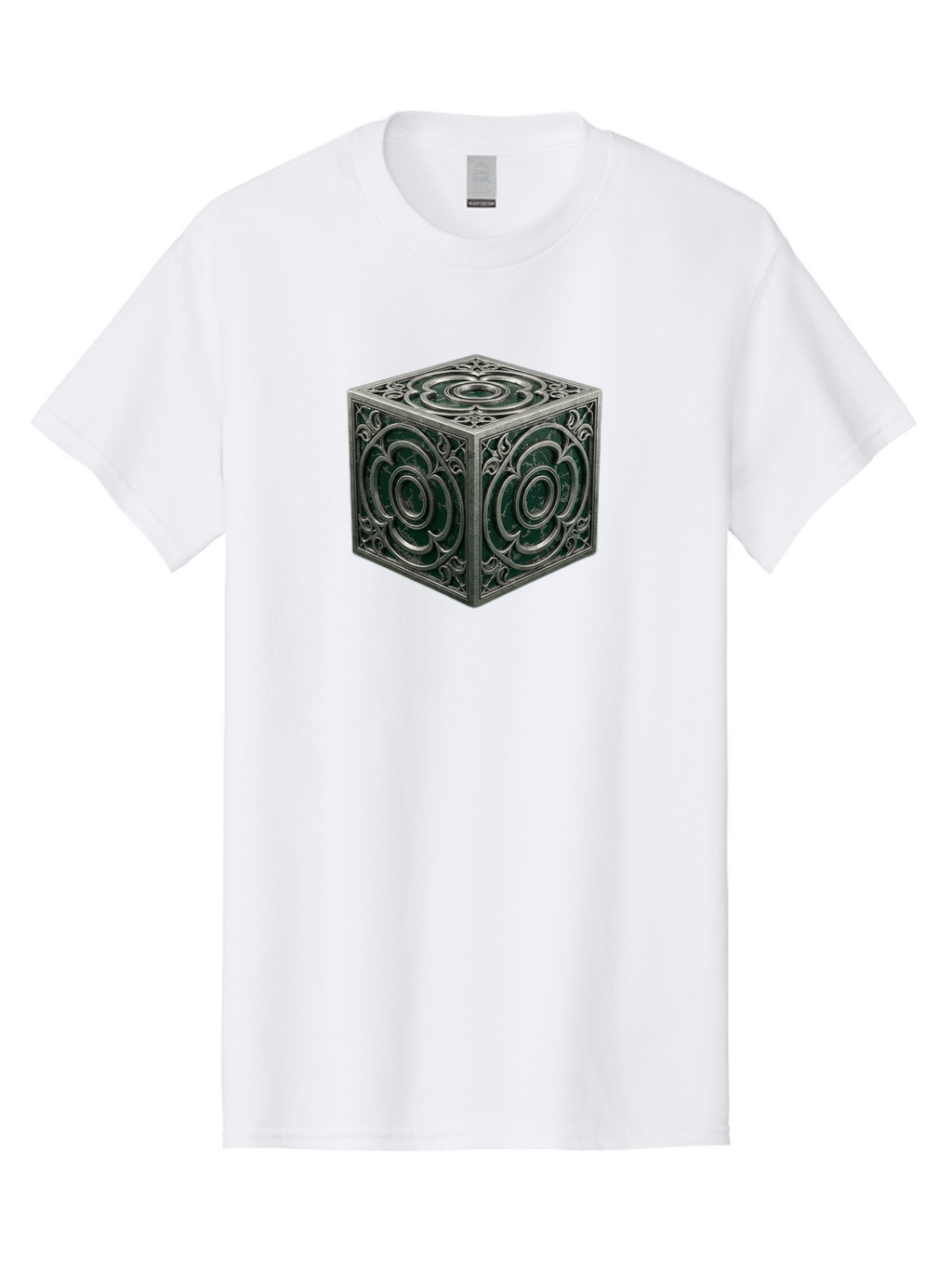 Metal-Cube Men'S Graphic Tee, 100% Cotton, Comfortable Casual Summer Wear, Machine Washable, Vintage Camera, Old Camera, Antique Camera, Black Camera, Classic Photography, Photography Equipment, Nostalgic Device, Film Camera, Camera Art Bag774