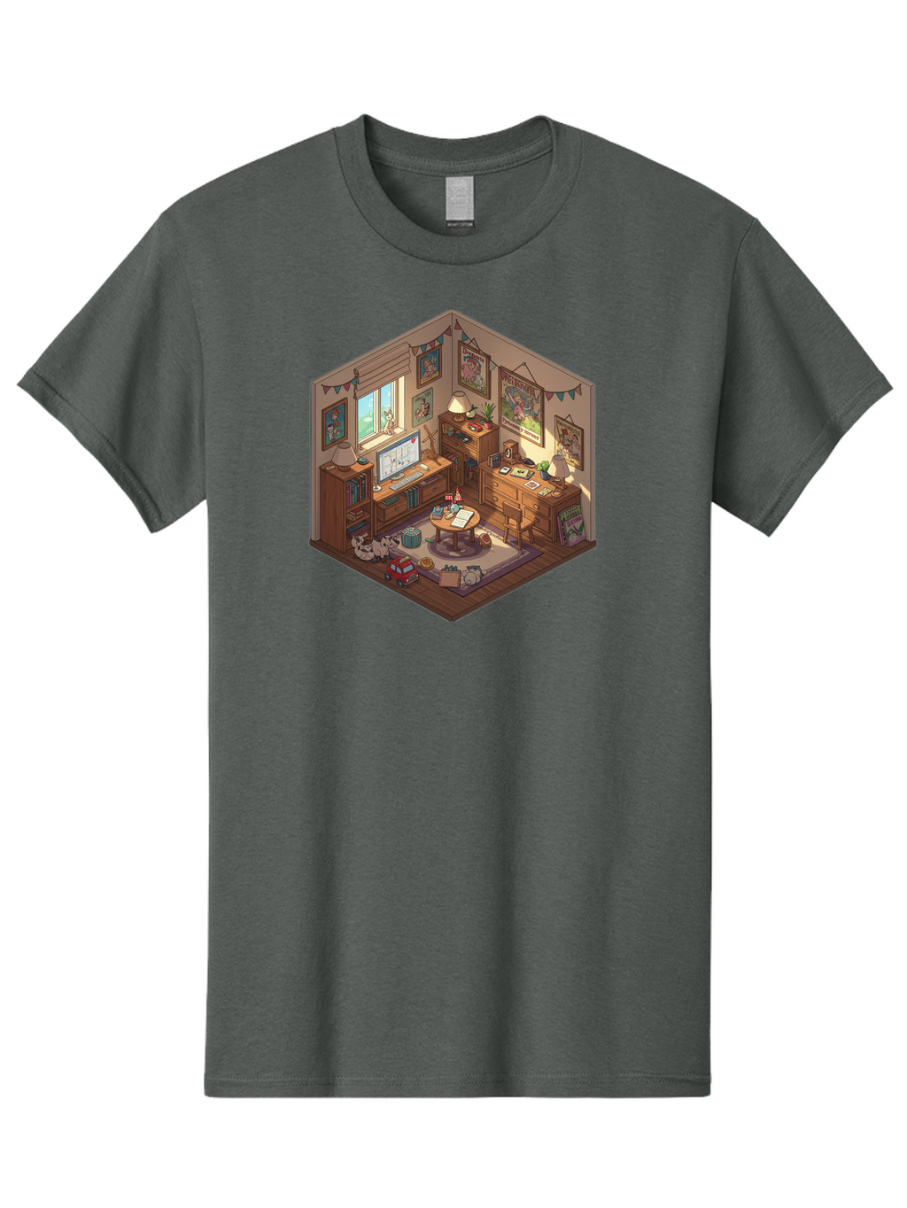 Metal-Gear-Solid-Room Men'S Graphic Tee, 100% Cotton, Comfortable Casual Summer Wear, Machine Washable, Vintage Camera, Old Camera, Antique Camera, Black Camera, Classic Photography, Photography Equipment, Nostalgic Device, Film Camera, Bag775